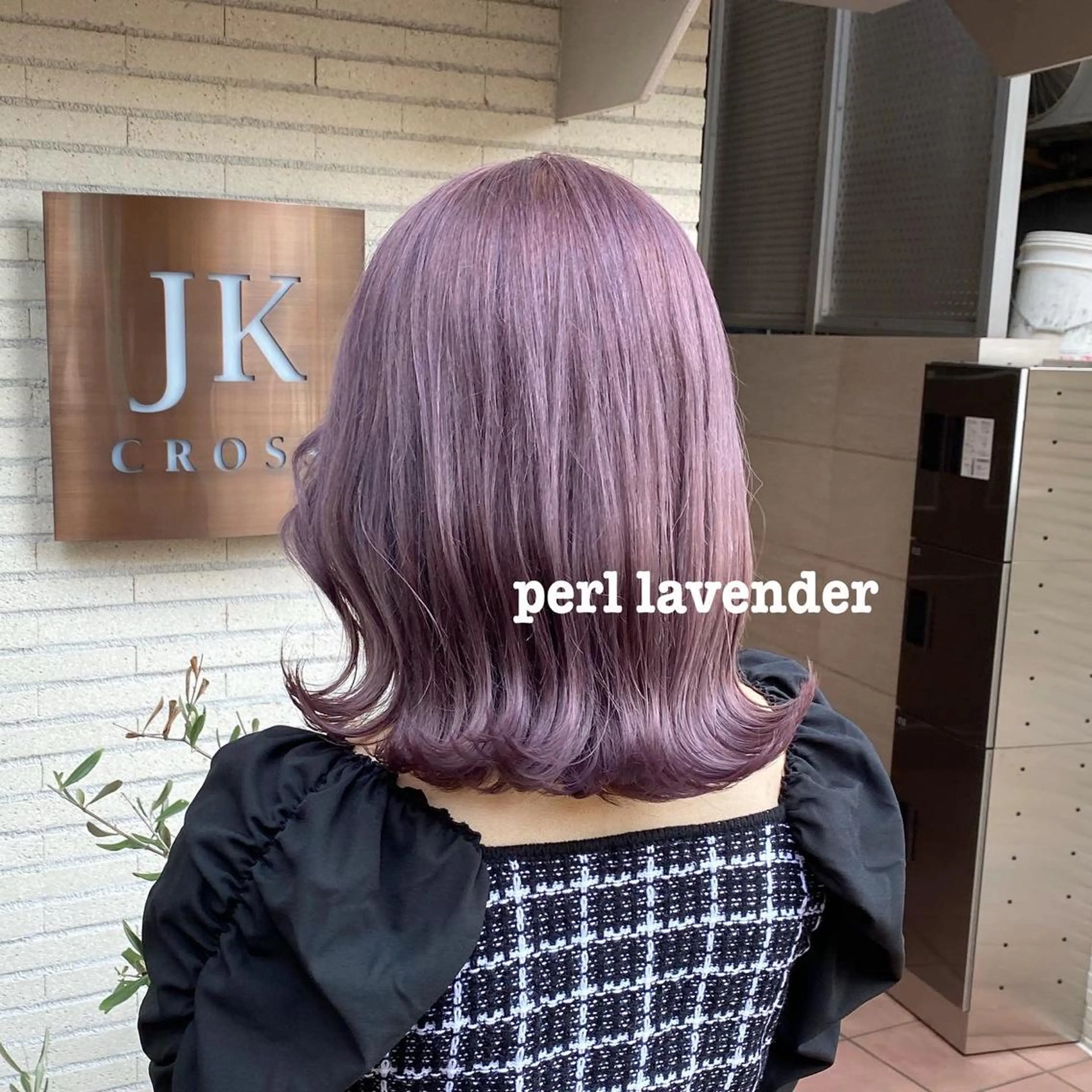 ミディアム カラー ブリーチ ラベンダーカラー ヘアカラー ハイトーンカラー 🍬Rinka🍬のヘアスタイル