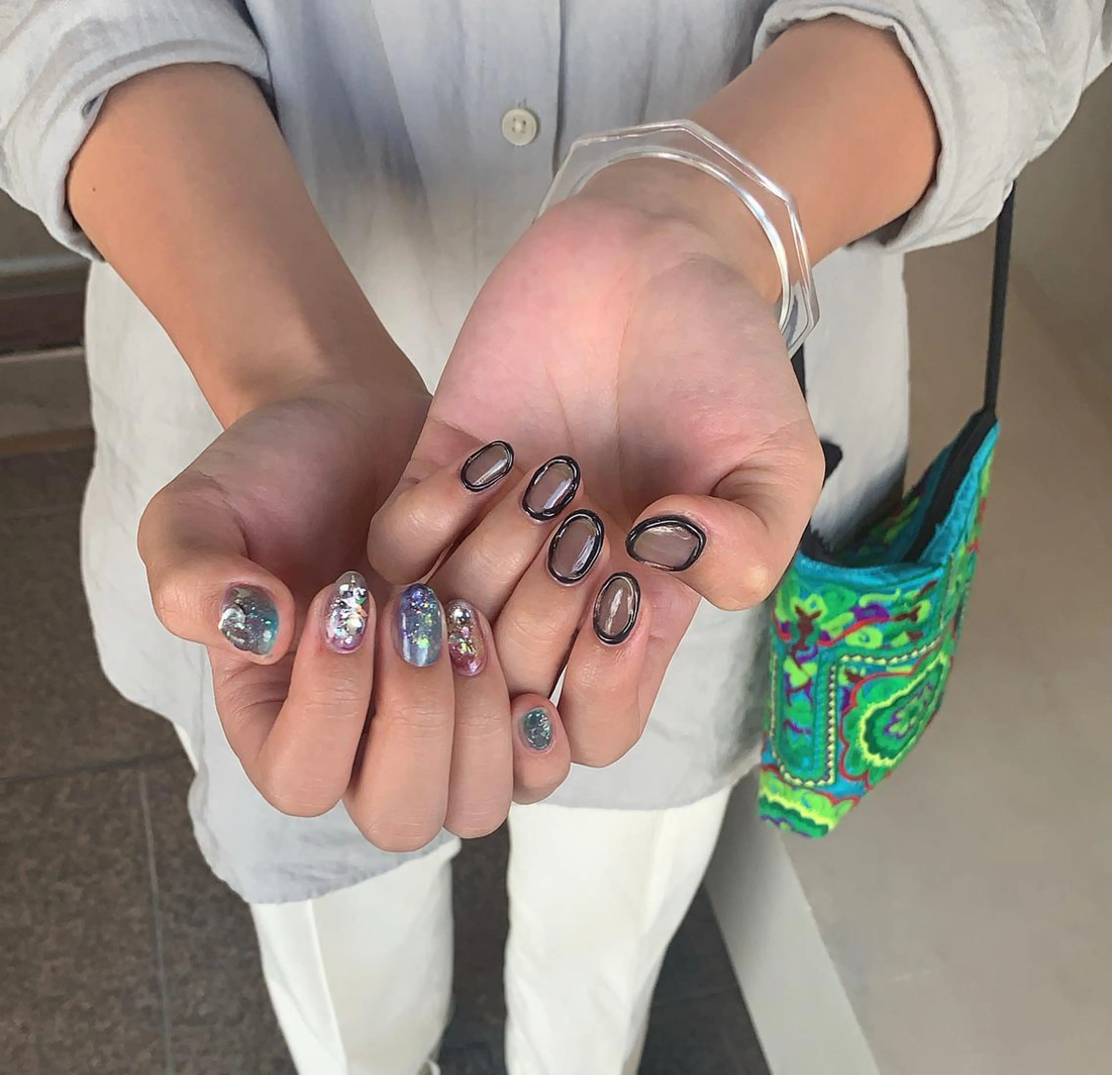 ネイル ハンドネイル にしぐち はるかのネイルデザイン