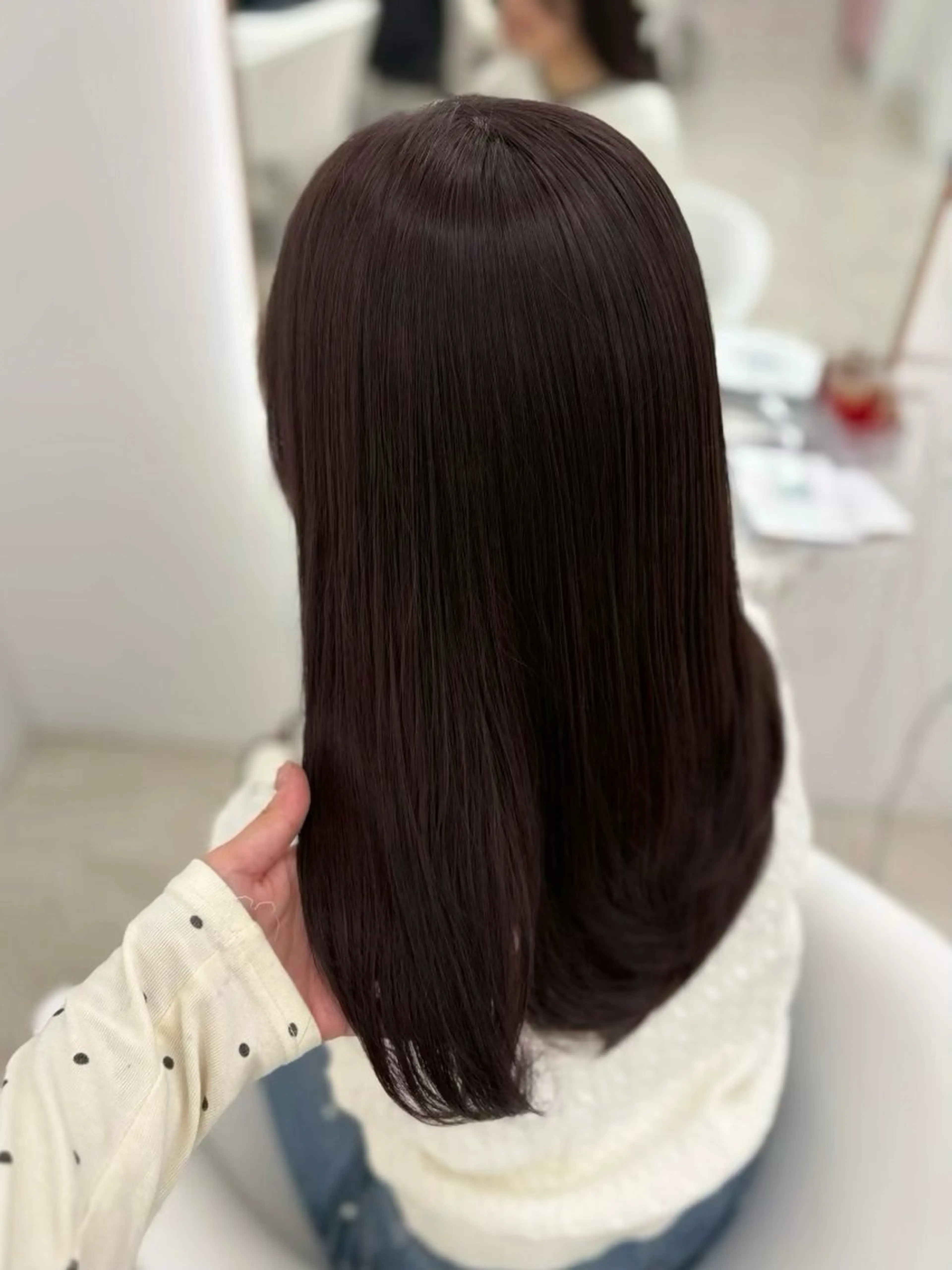 セミロング 𝑅𝐸𝑁🎀✨/ 茶屋町/モデル募集中のヘアスタイル
