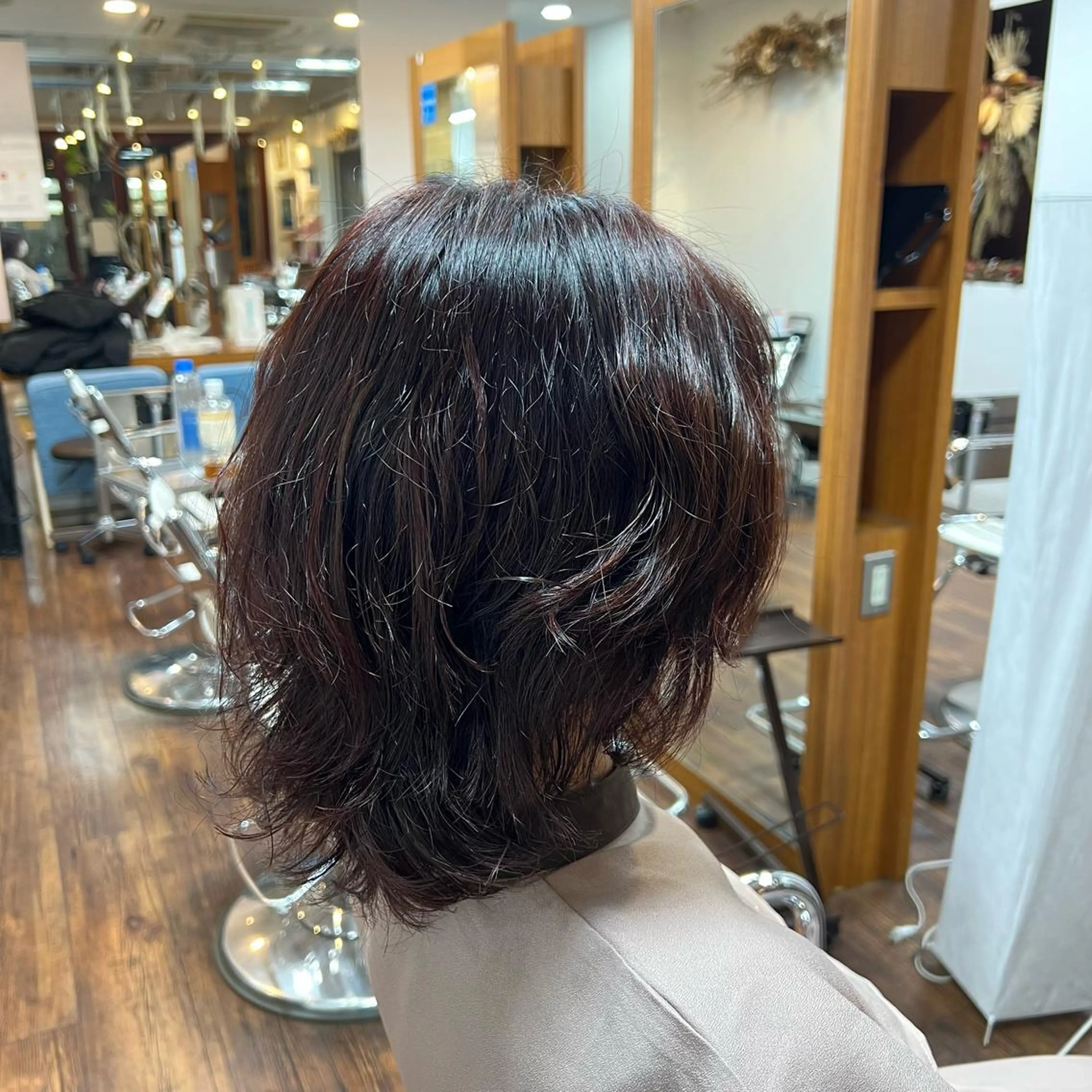 ミディアム NAGISA 𝜗𝜚のヘアスタイル