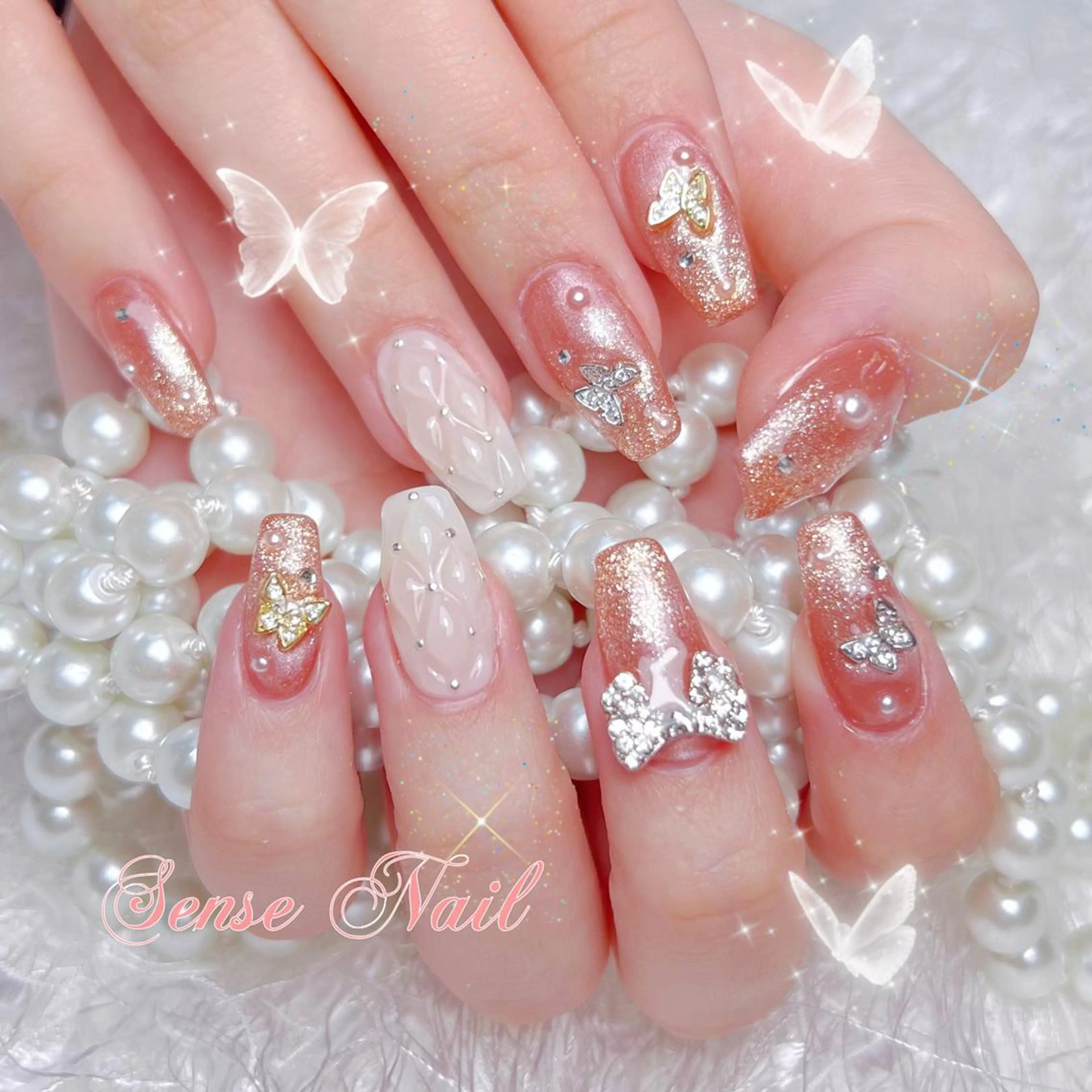 ネイル ハンドネイル ハンドケア 🎀Sense Nail渋谷店🎀のネイルデザイン