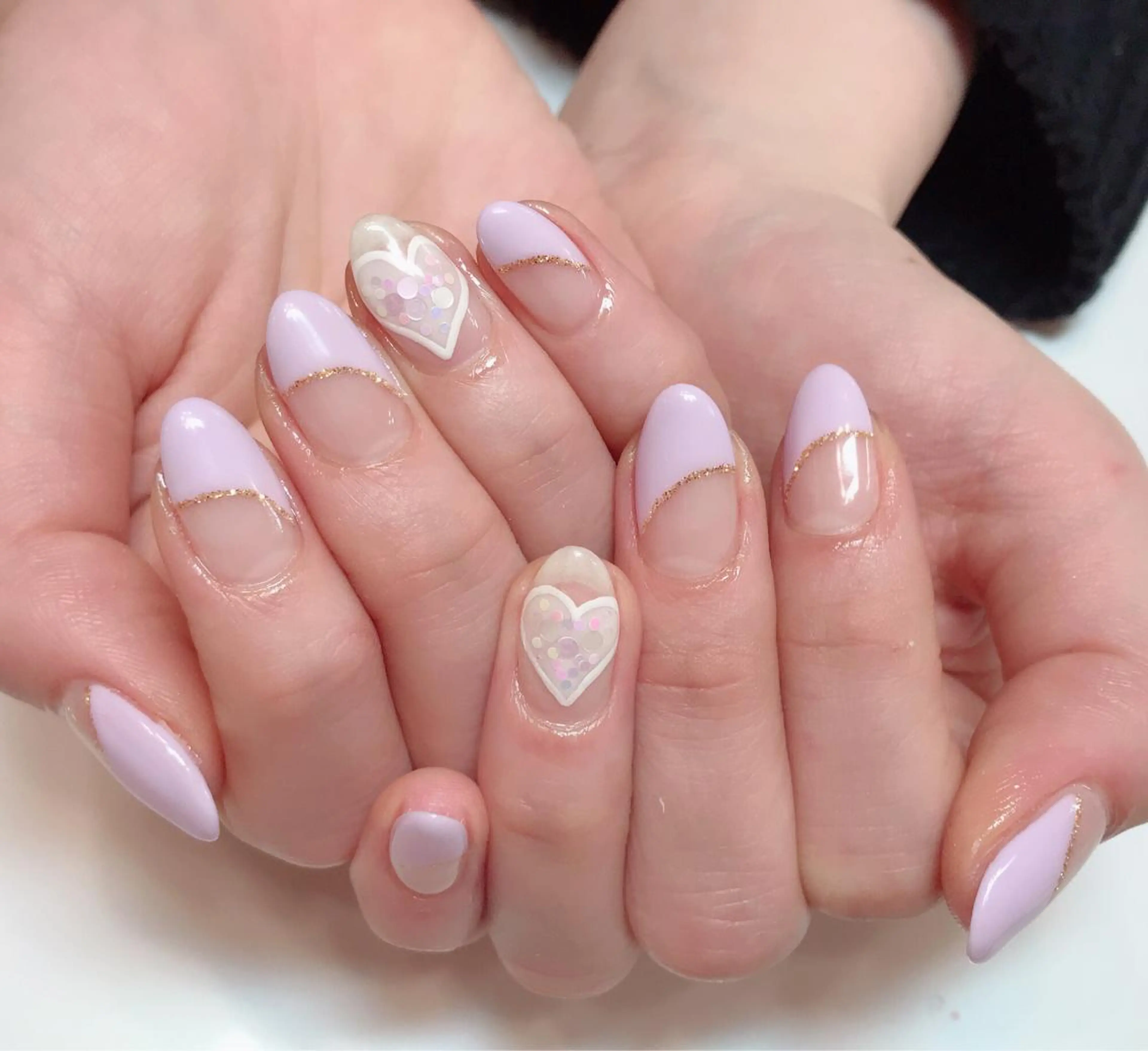 カラー ネイル アートネイル Q Free nailsのネイルデザイン