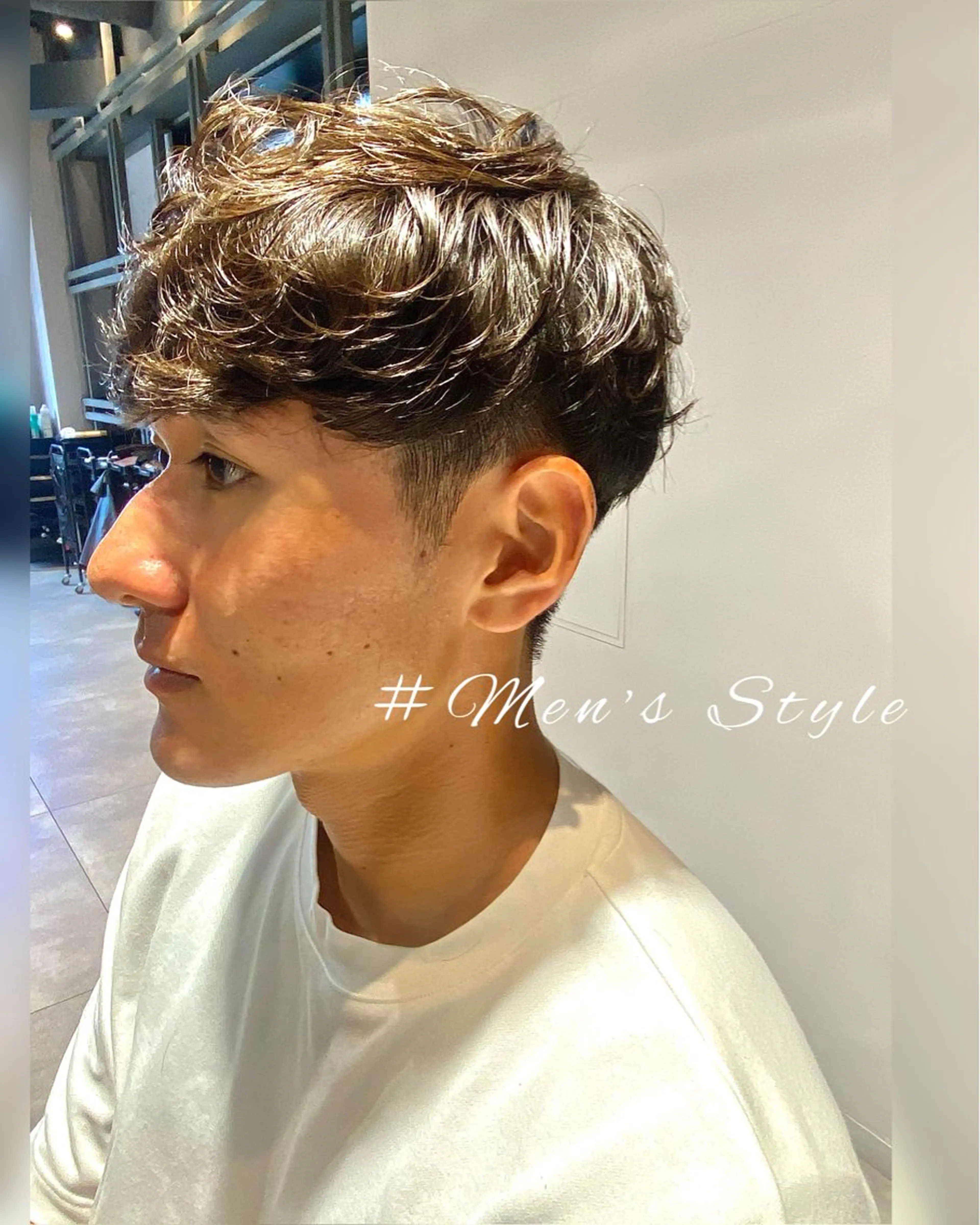 パーマ メンズ カット パーマ 似合う髪型が 分からない方へのヘアスタイル