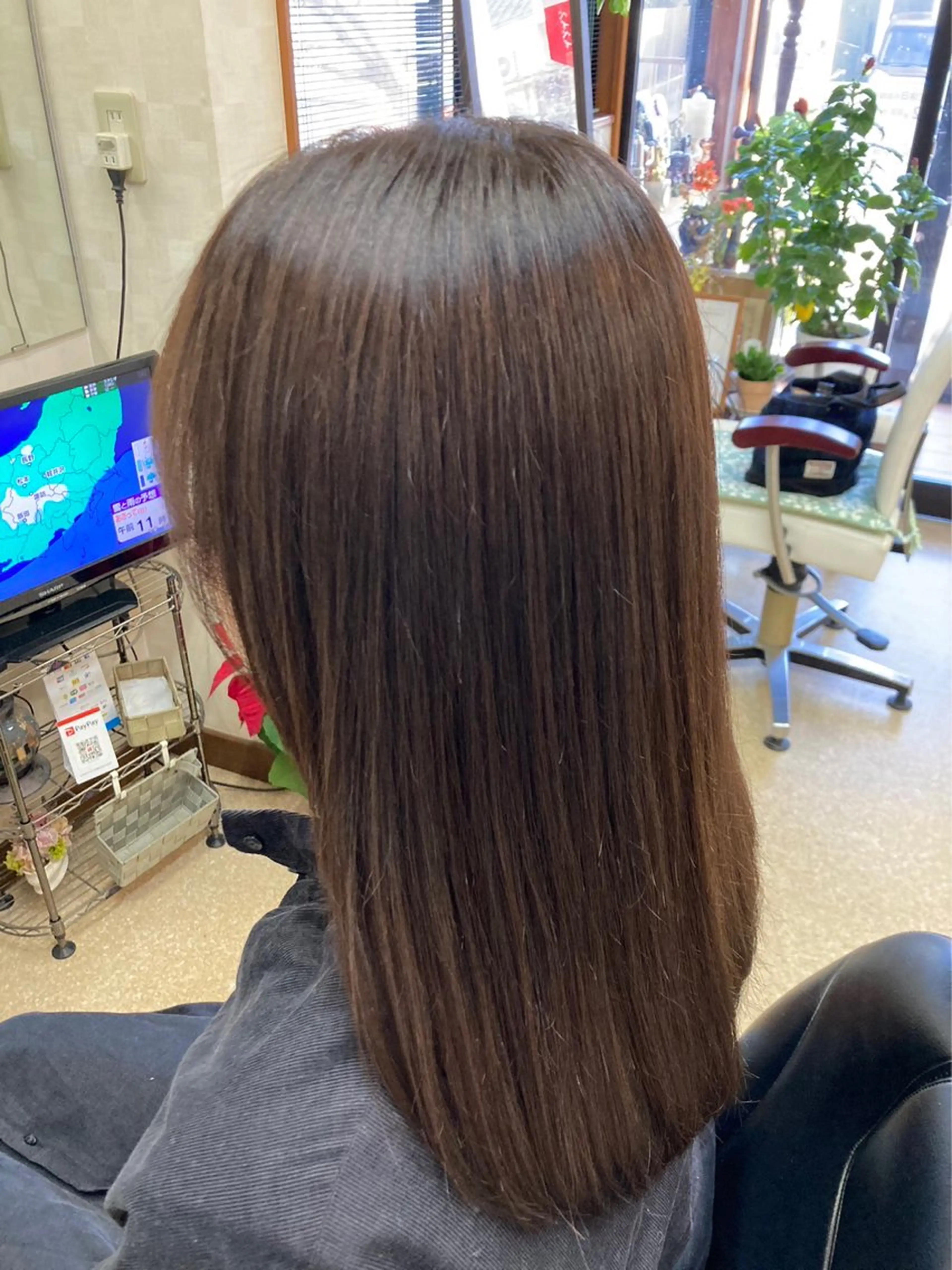 ミディアム 石塚 浩のヘアスタイル
