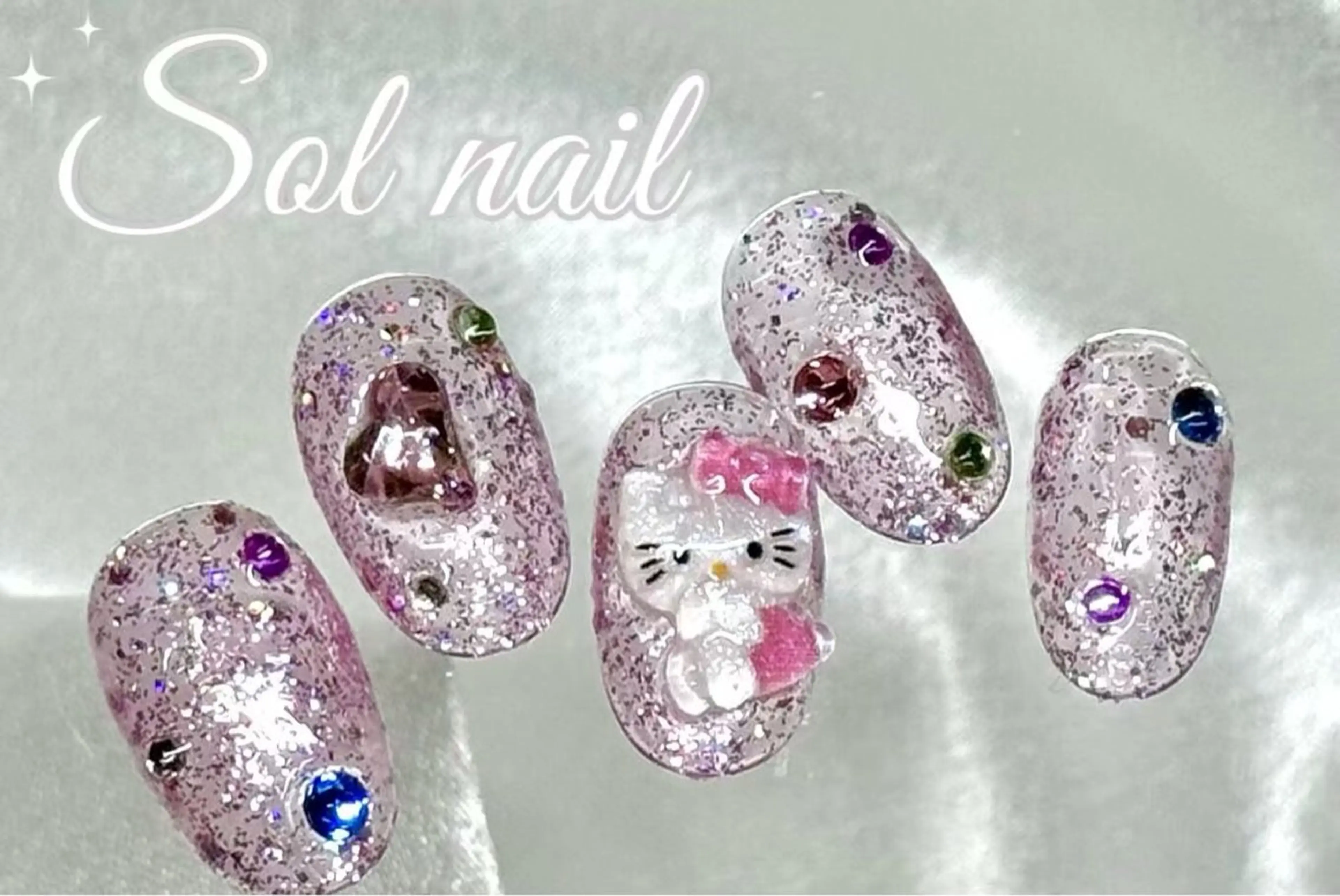 ネイル ハンドネイル ソルネイル所属・ソルネイル ナナのネイルデザイン