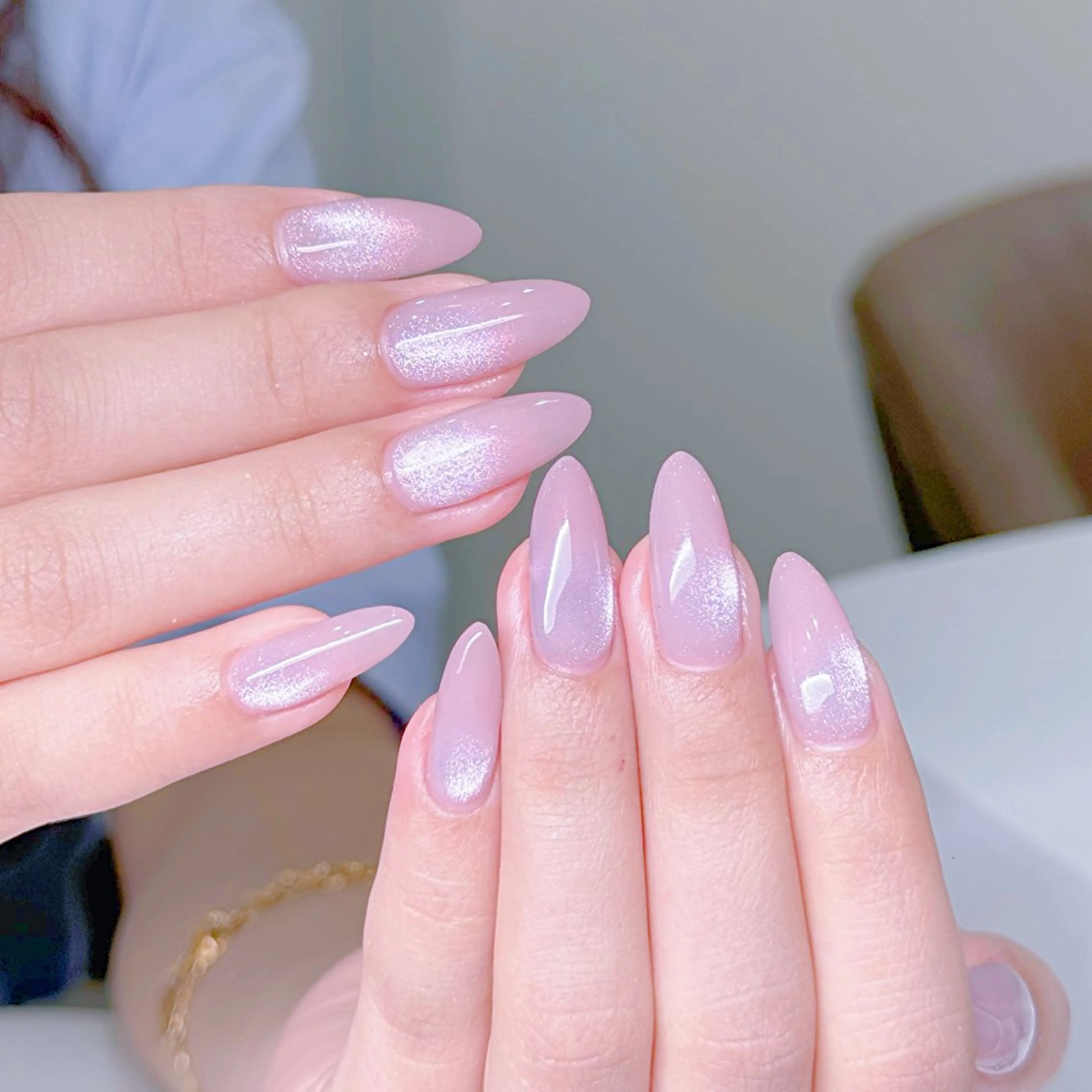 ネイル チークネイル フレンチネイル 韓国ネイル マグネットネイル ミラーネイル ハンドネイル MILO 168 池袋のネイルデザイン