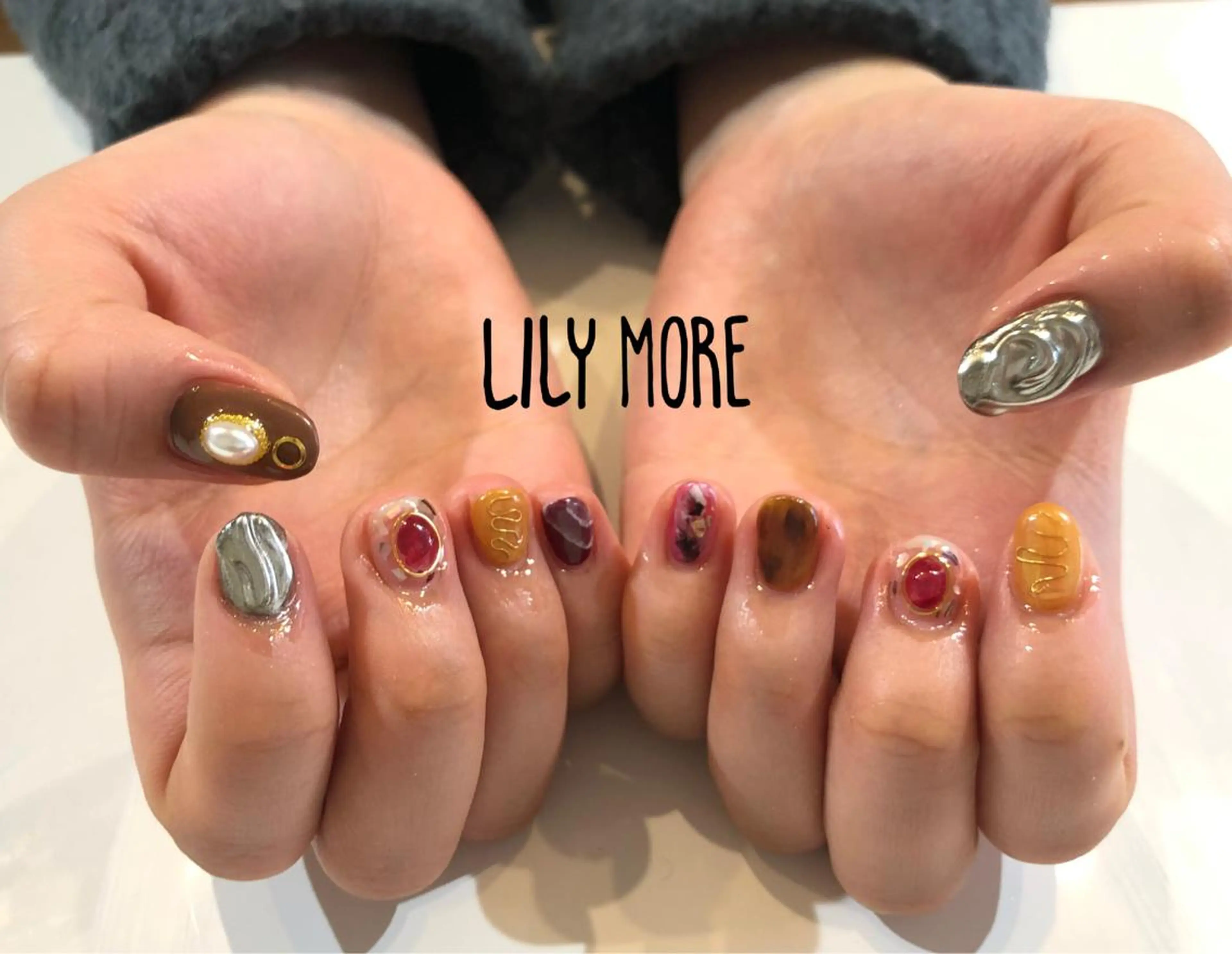 ネイル ニュアンスネイル Lily closetのネイルデザイン