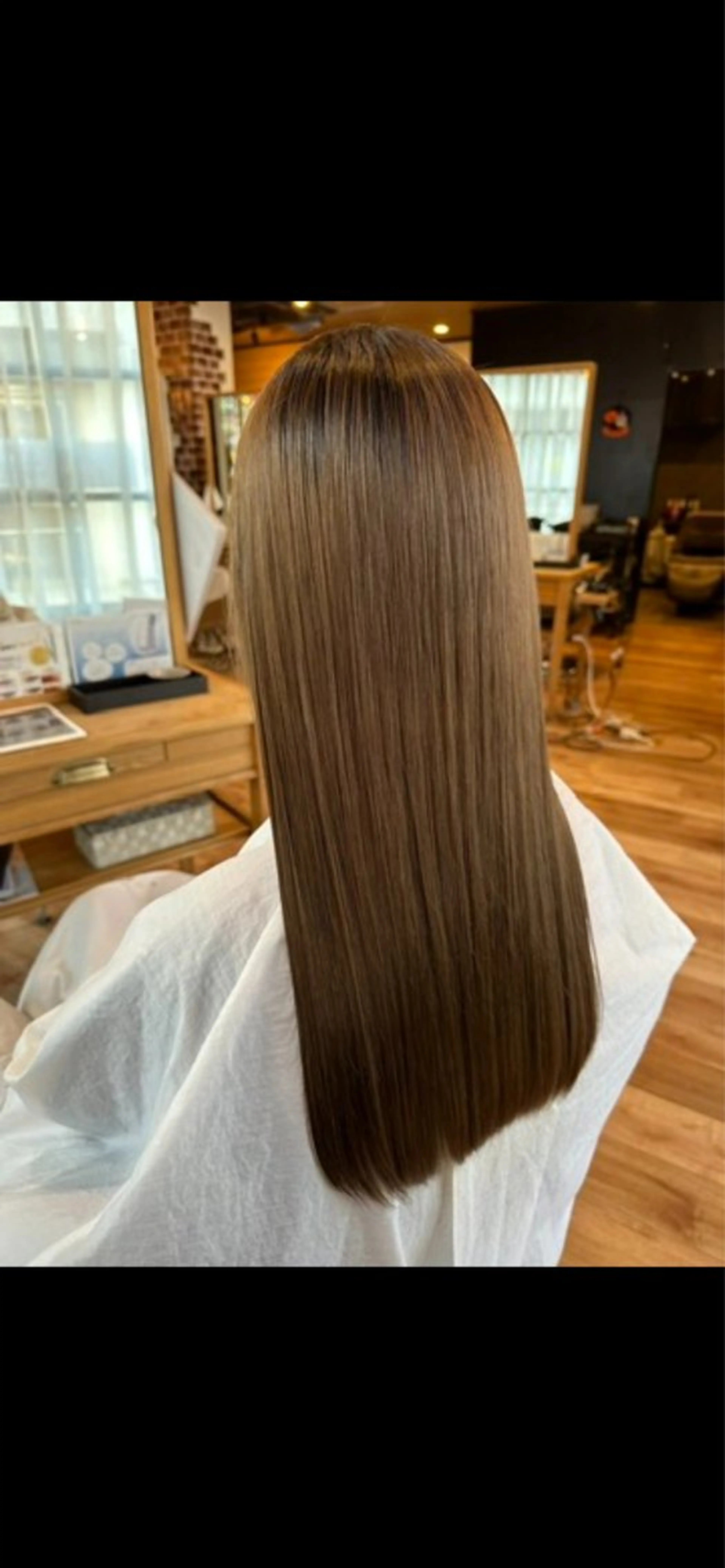 ロング カラー カット ヘアカラー トリートメント 山本 純平のヘアスタイル