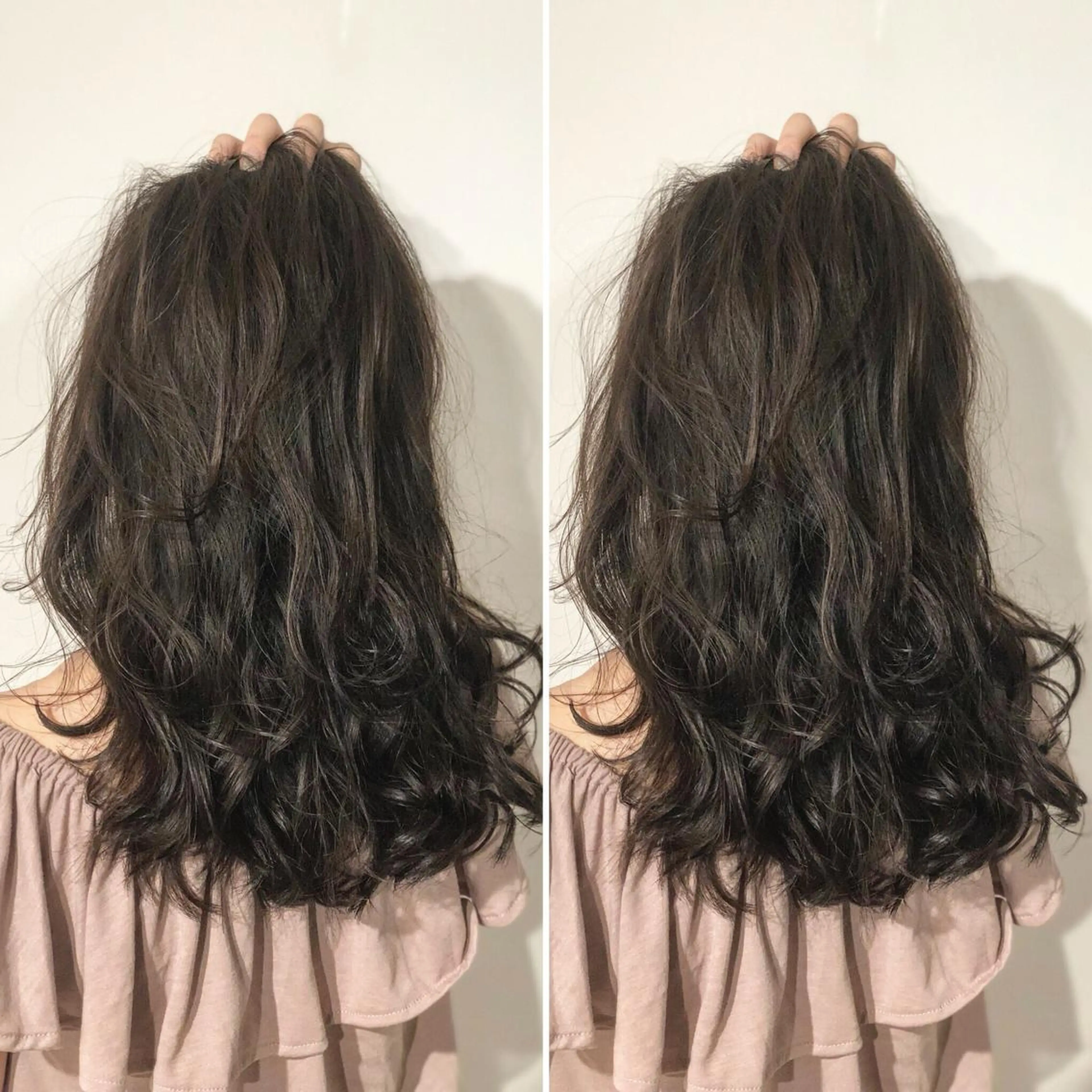 パーマ ハイトーン/レイヤー /ケアブリーチ石川治のヘアスタイル