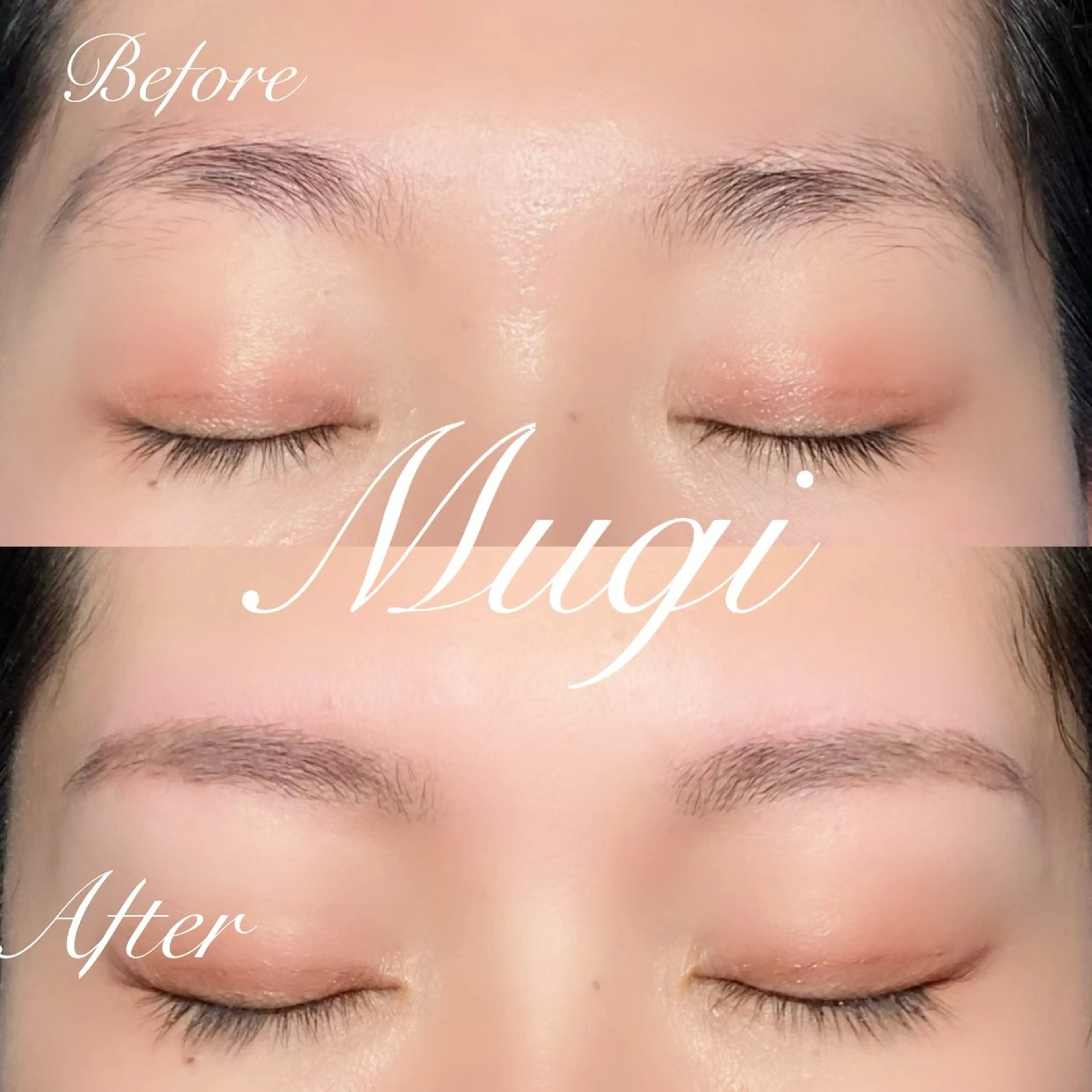 アイブロウ ワックス脱毛 北千住Mugi⭐︎ Miaの眉毛・アイブロウイメージ
