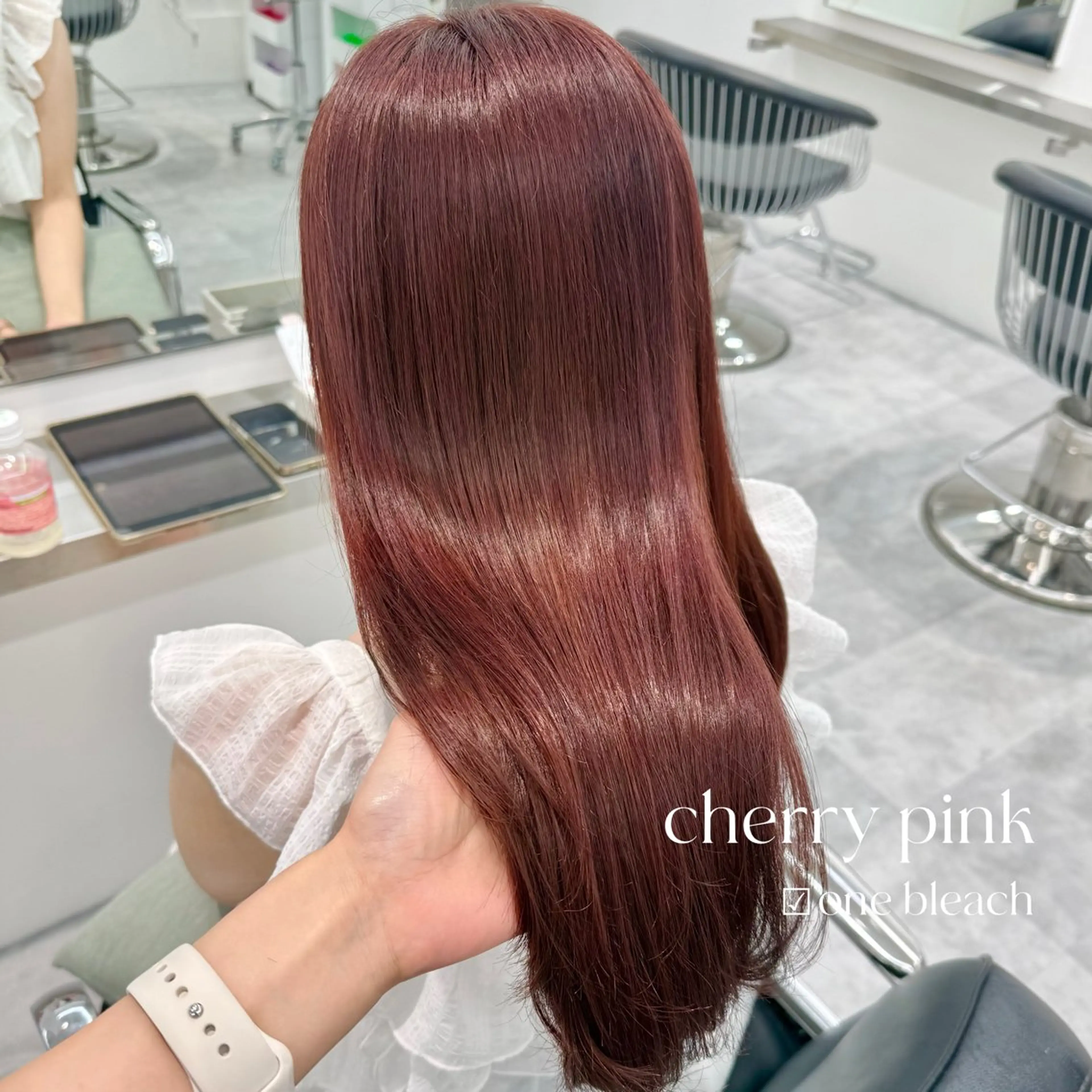 ロング カラー ヘアカラー ParveMix￤ 大賀さつき🍨🤍のヘアスタイル