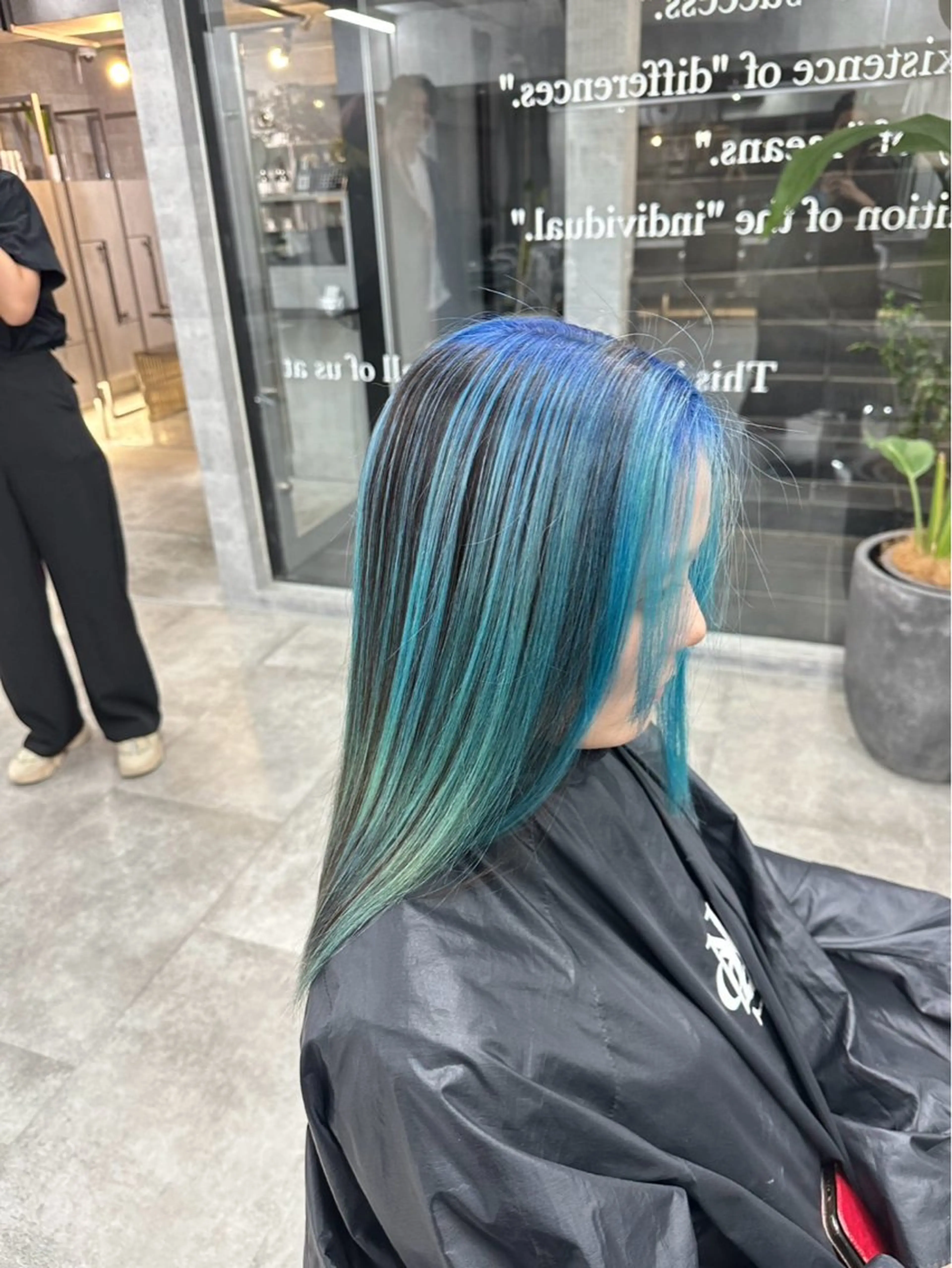 セミロング カラー カット ヘアカラー トリートメント You/透明感カラー レイヤーカット/ボブのヘアスタイル