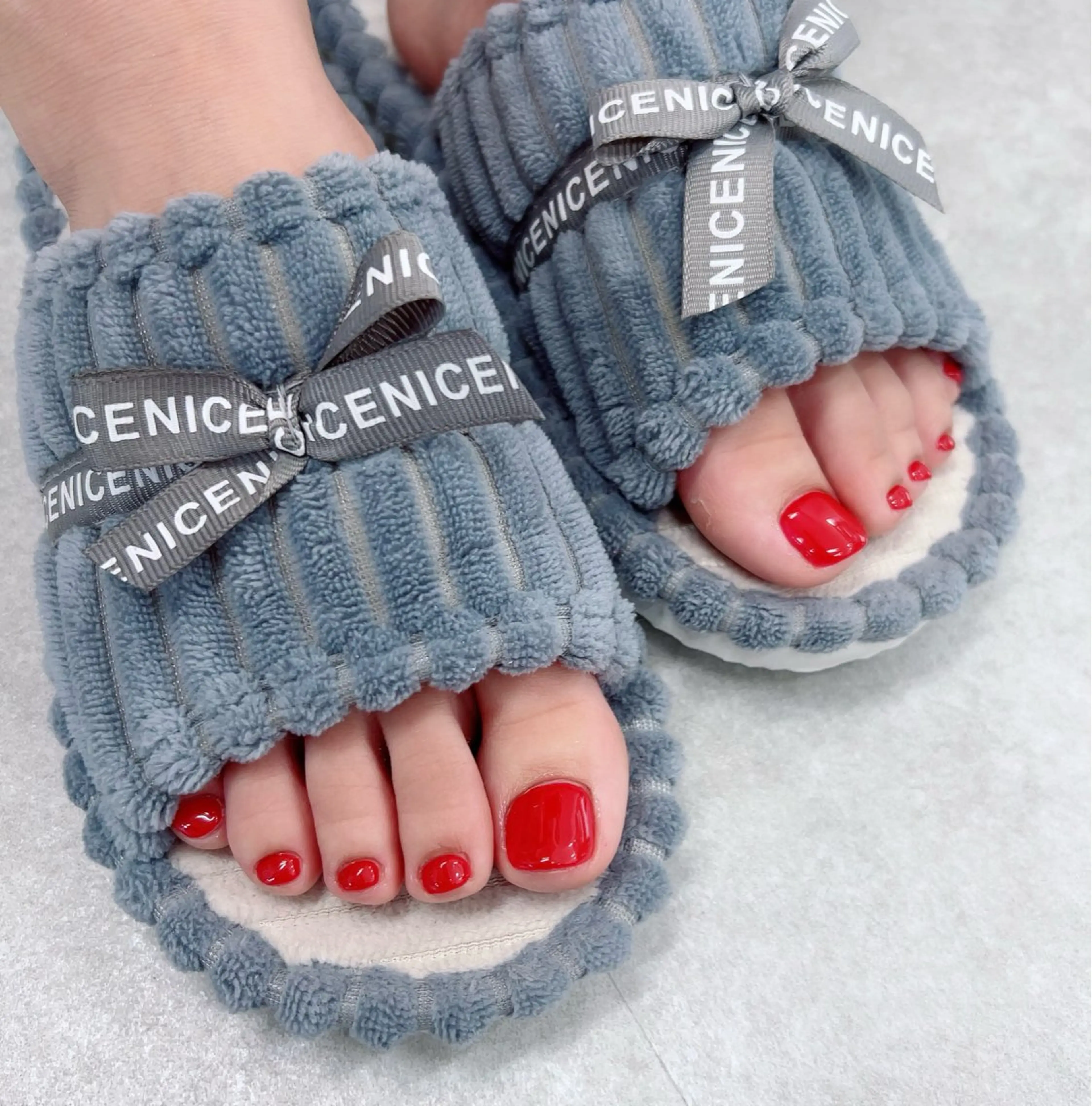 カラー フットネイル LanceNail 🎀RION🎀のネイルデザイン