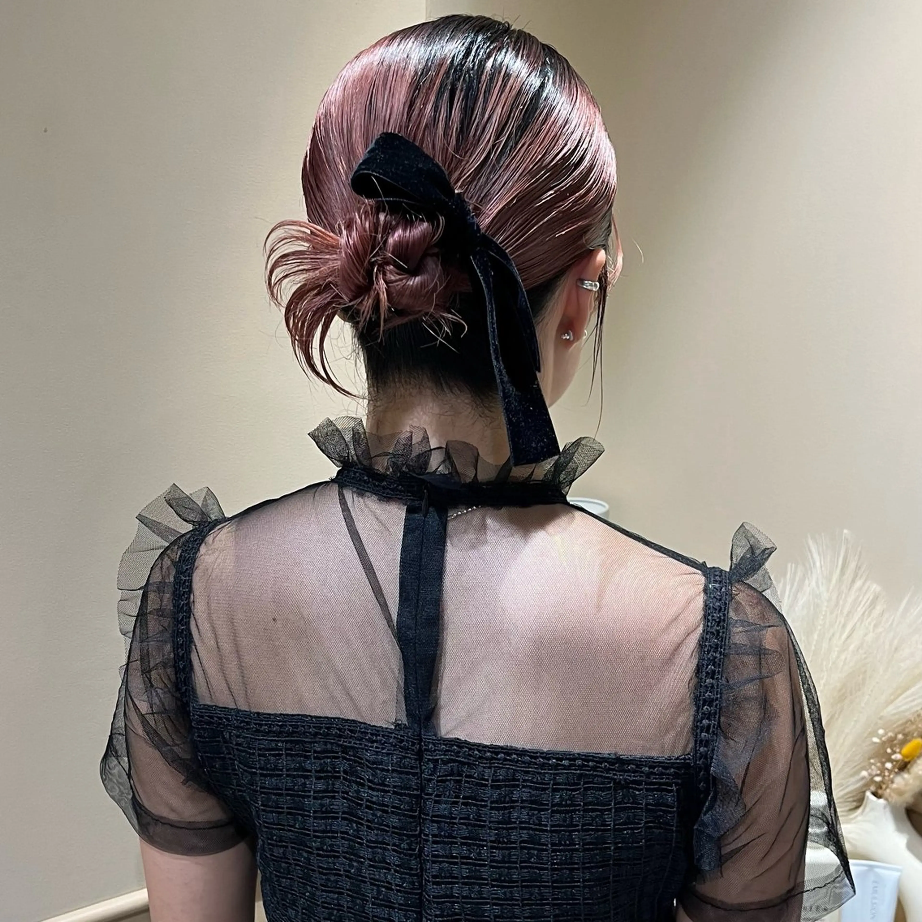 ミディアム ヘアアレンジ 🫧tomoka 透明感カラー🫧のヘアスタイル