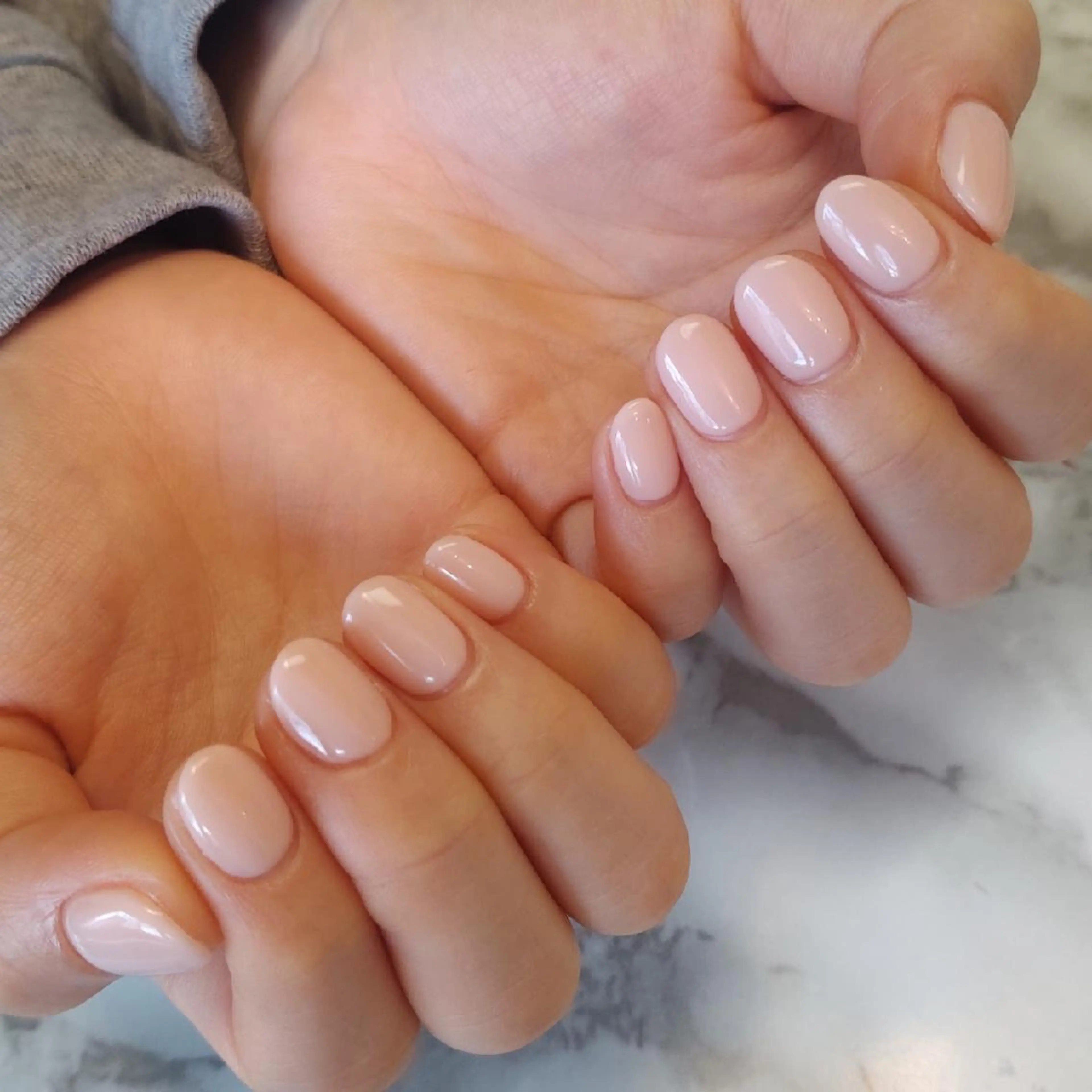 ネイル ワンカラーネイル ジェヌインネイル 河内のネイルデザイン