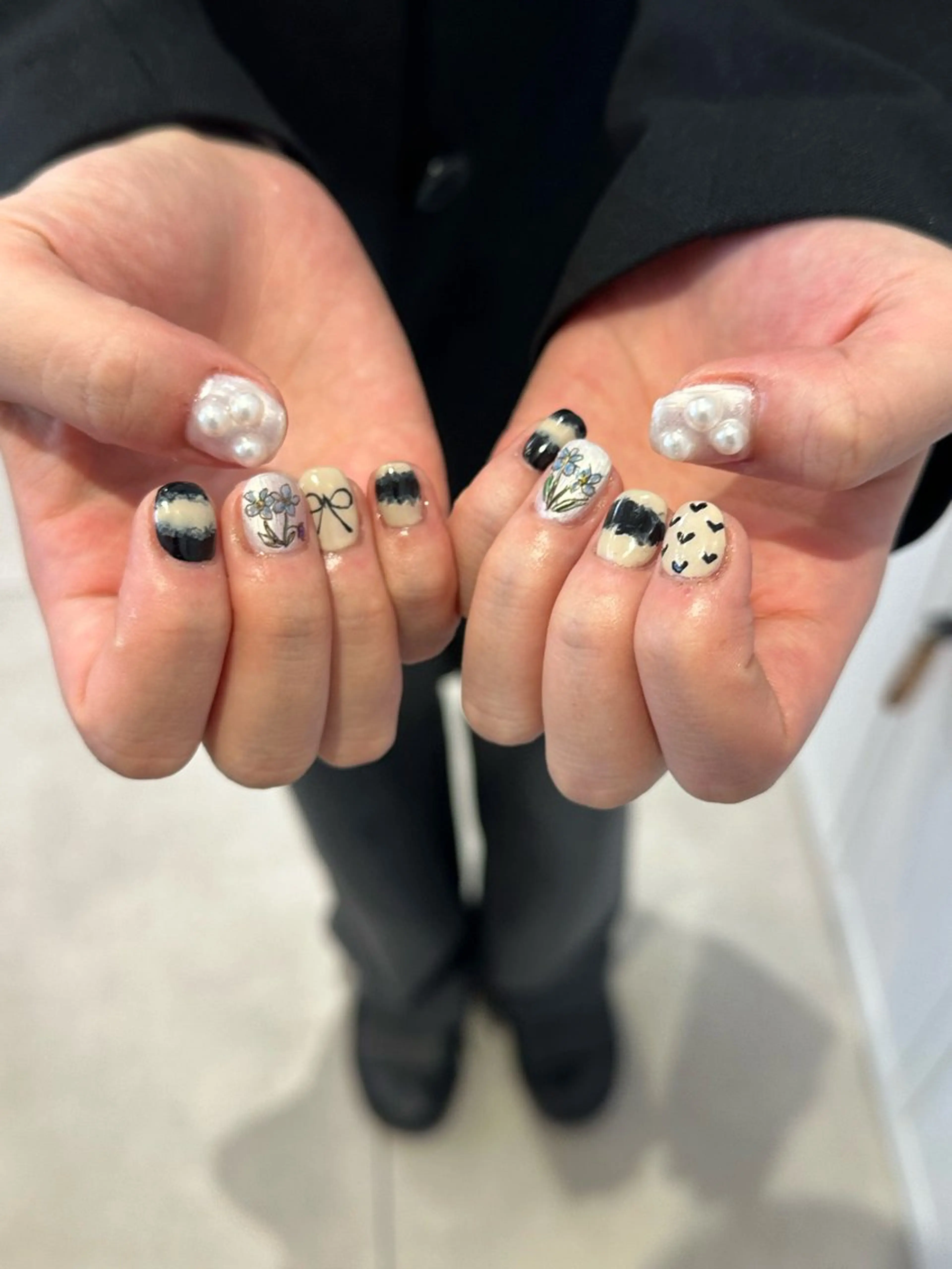 ネイル ハイトーン特化 pepe🎀のヘアスタイル