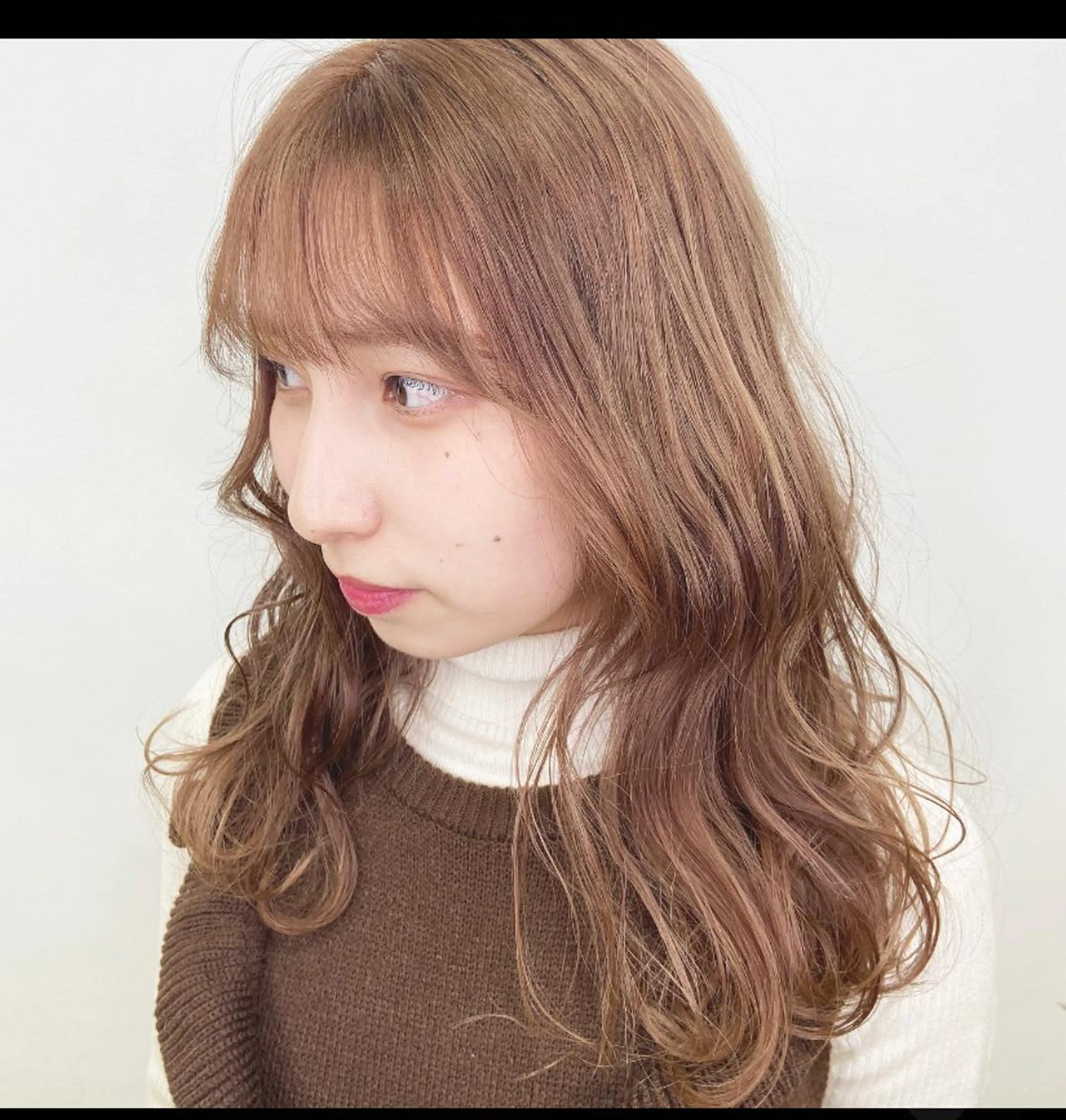 ロング カラー ヘアアレンジ バレイヤージュ ベージュカラー ブロンド ボルドーカラー ダブルカラー 縮毛矯正 トリートメント 🌻Insta指名 NO.1🌻Shoのヘアスタイル