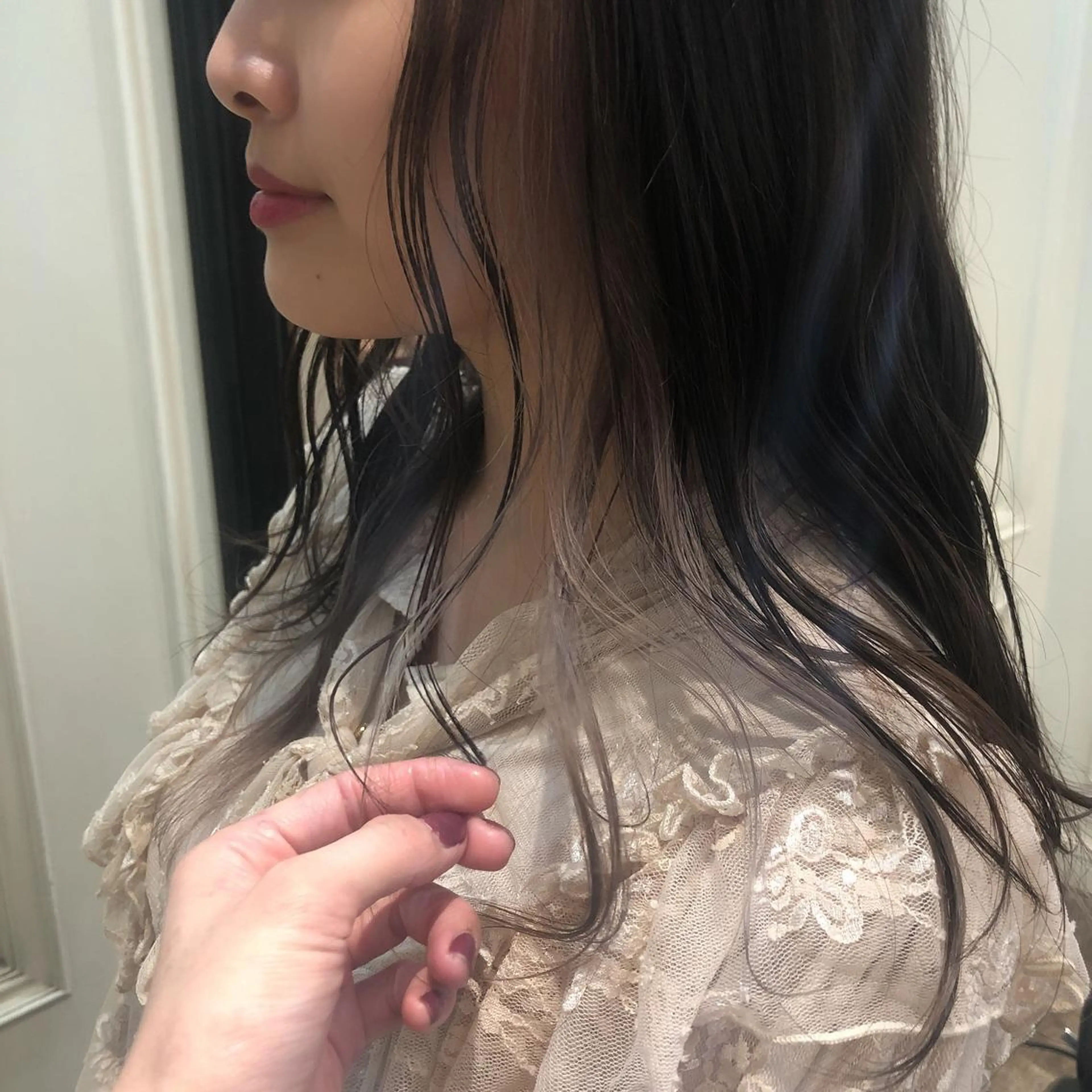 ロング カラー classic 新横浜所属・大人girly🛋️ 🤍yukakoのヘアスタイル