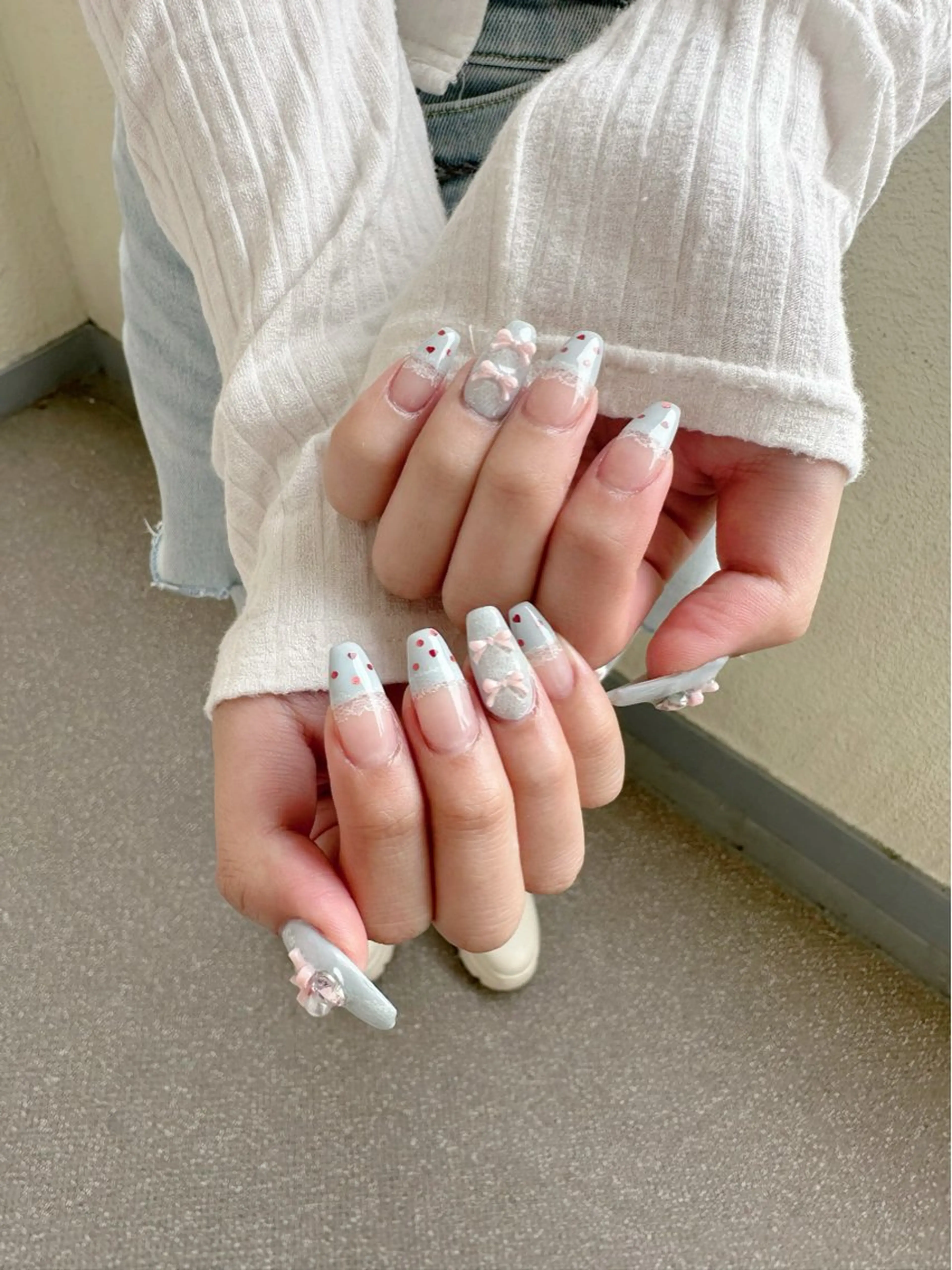ネイル レース ハンドネイル Re:star nail薬院/今泉のネイルデザイン