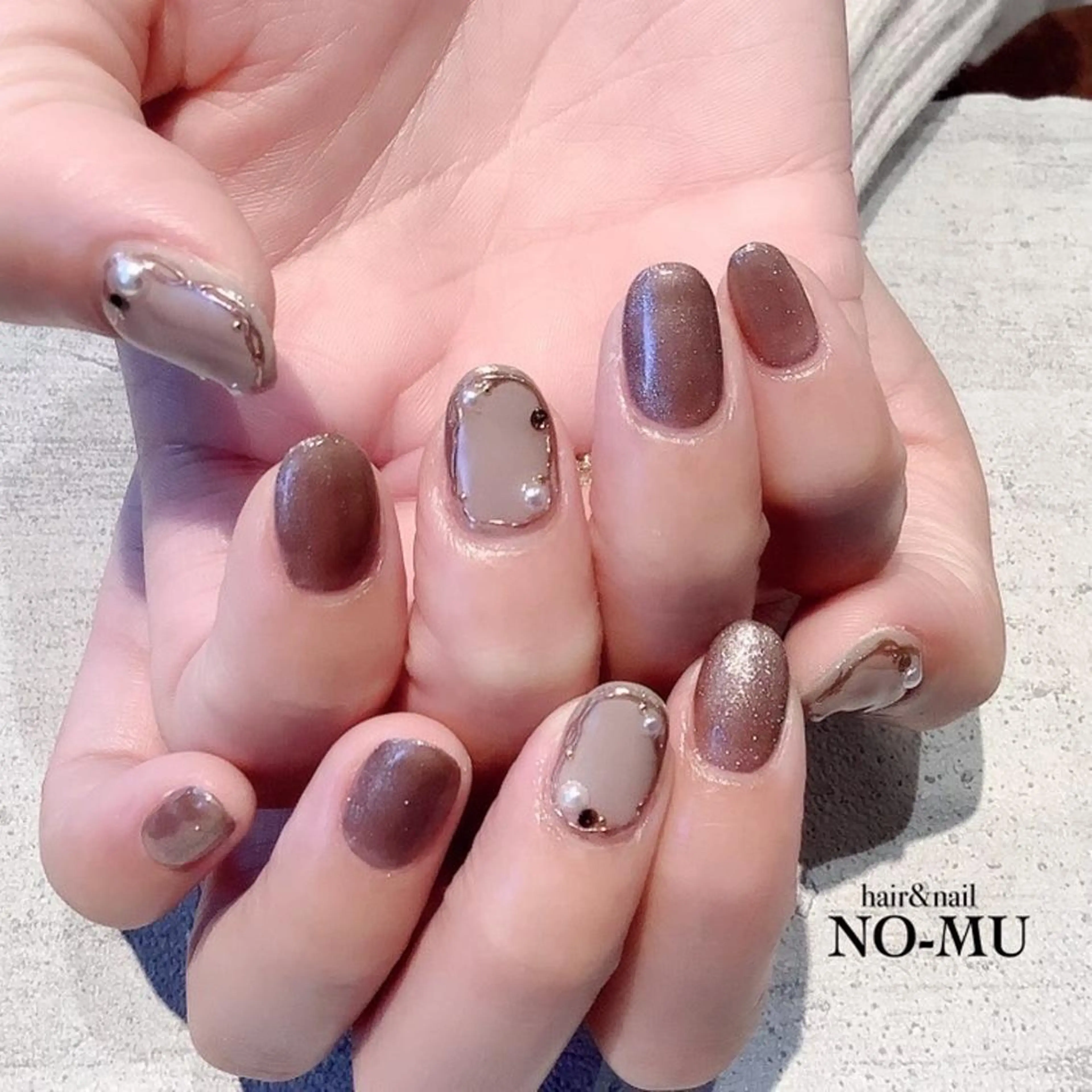 ネイル ハンドネイル hair＆nail NO-MUのネイルデザイン