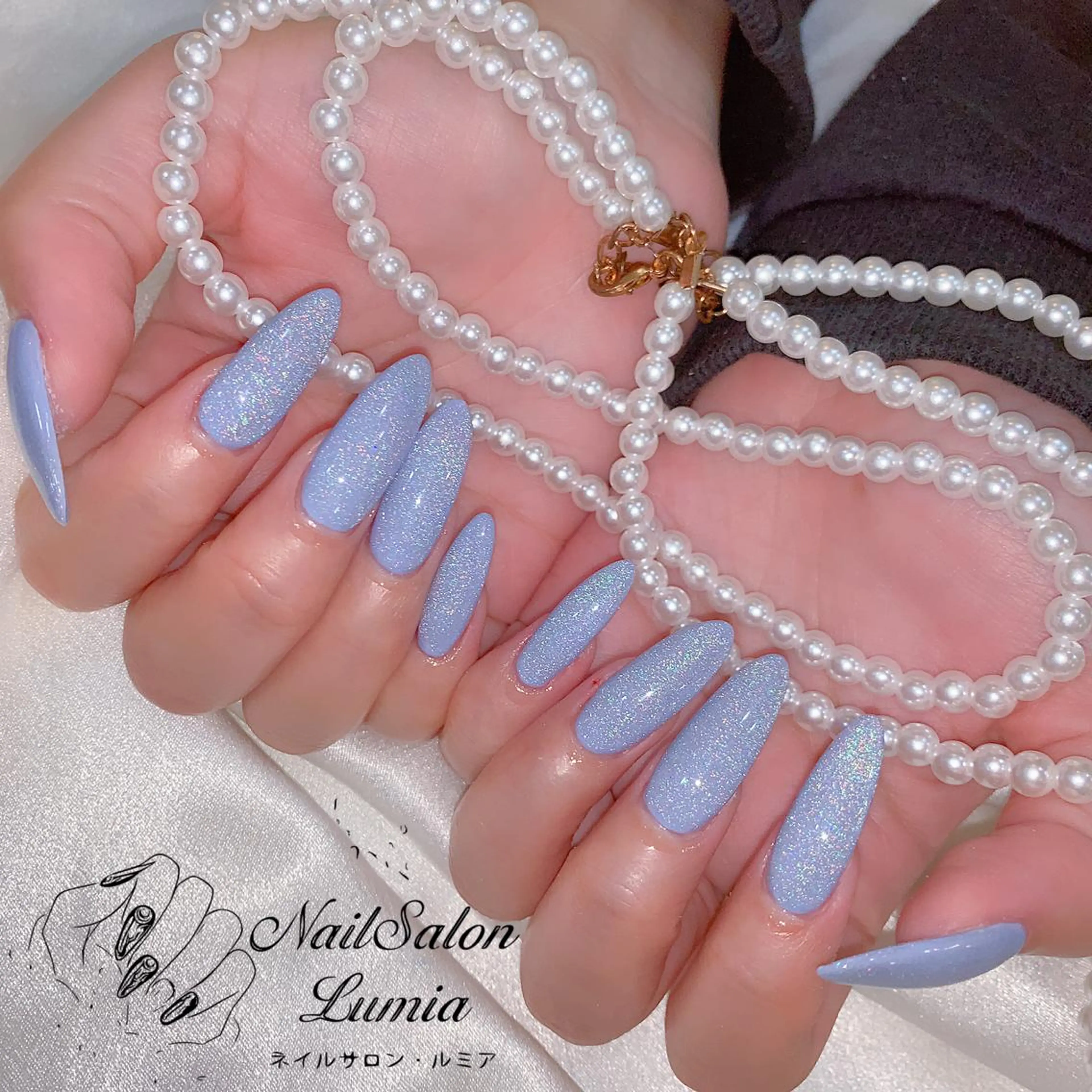 ネイル ハンドネイル ネイルサロン ルミア Lumia 店長のネイルデザイン