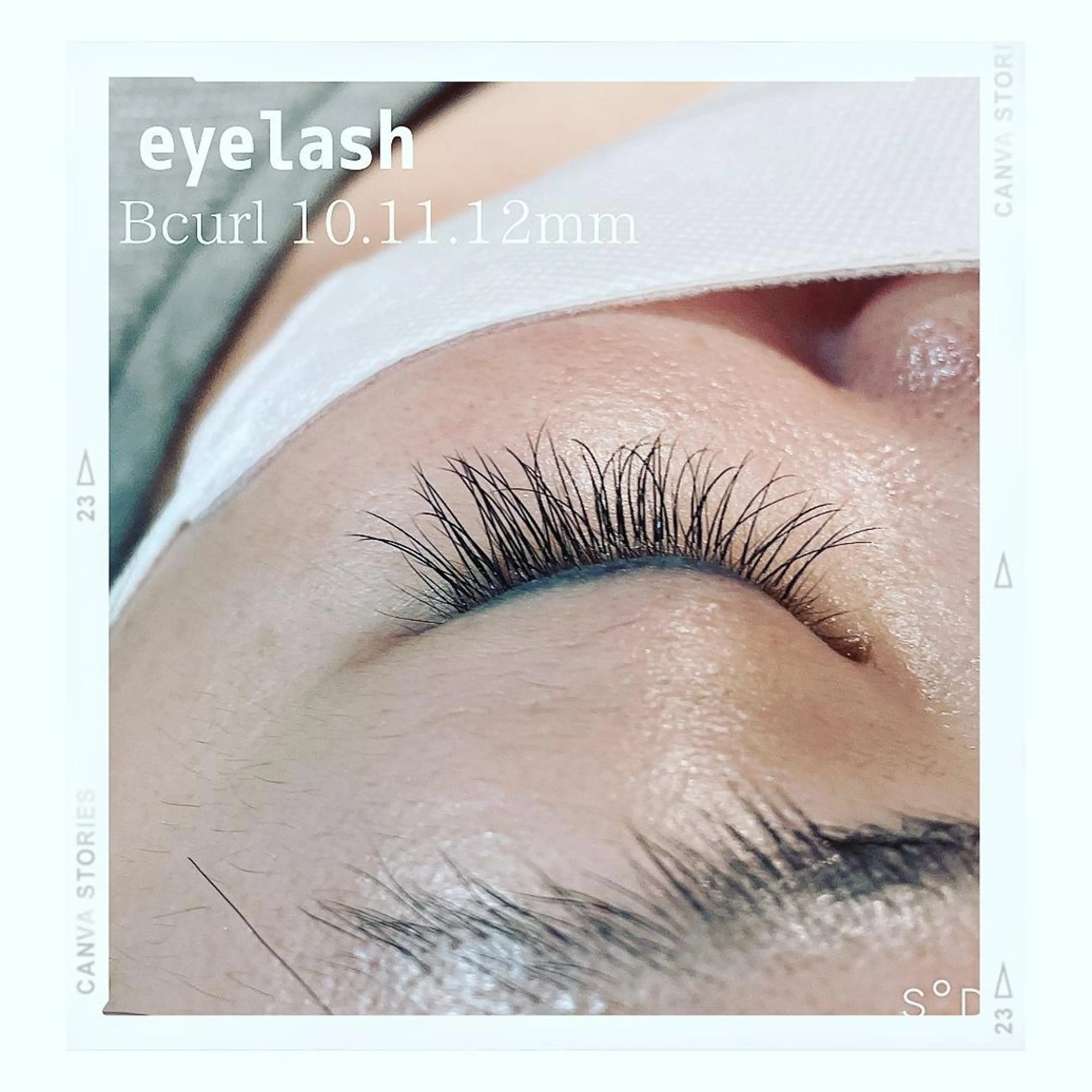 マツエク・マツパ Bカール ミンク ナチュラル セーブル セクシー sara 荒井店のヘアスタイル