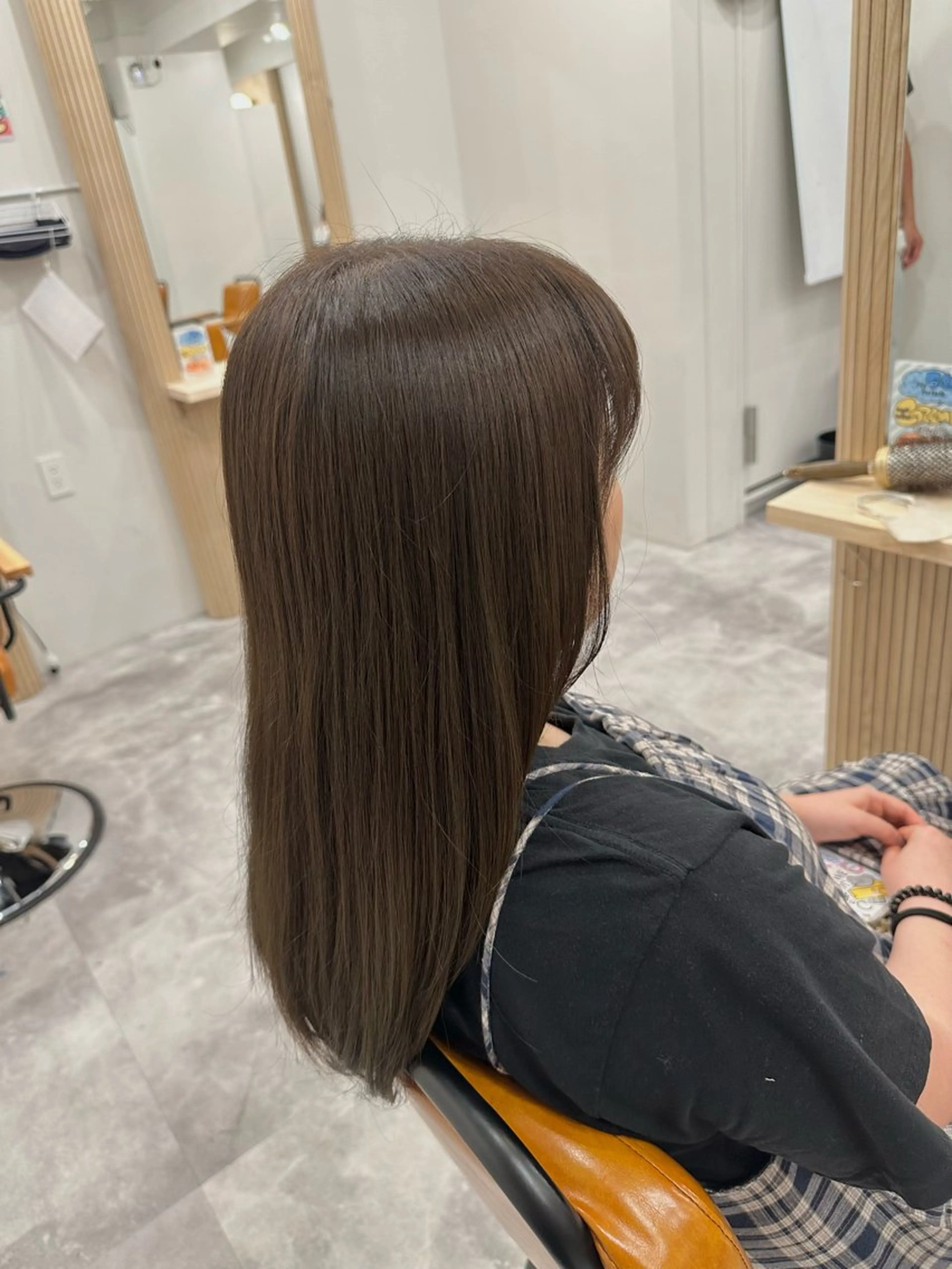 ロング カラー カット ヘアカラー ROPE🫧 フウカのヘアスタイル