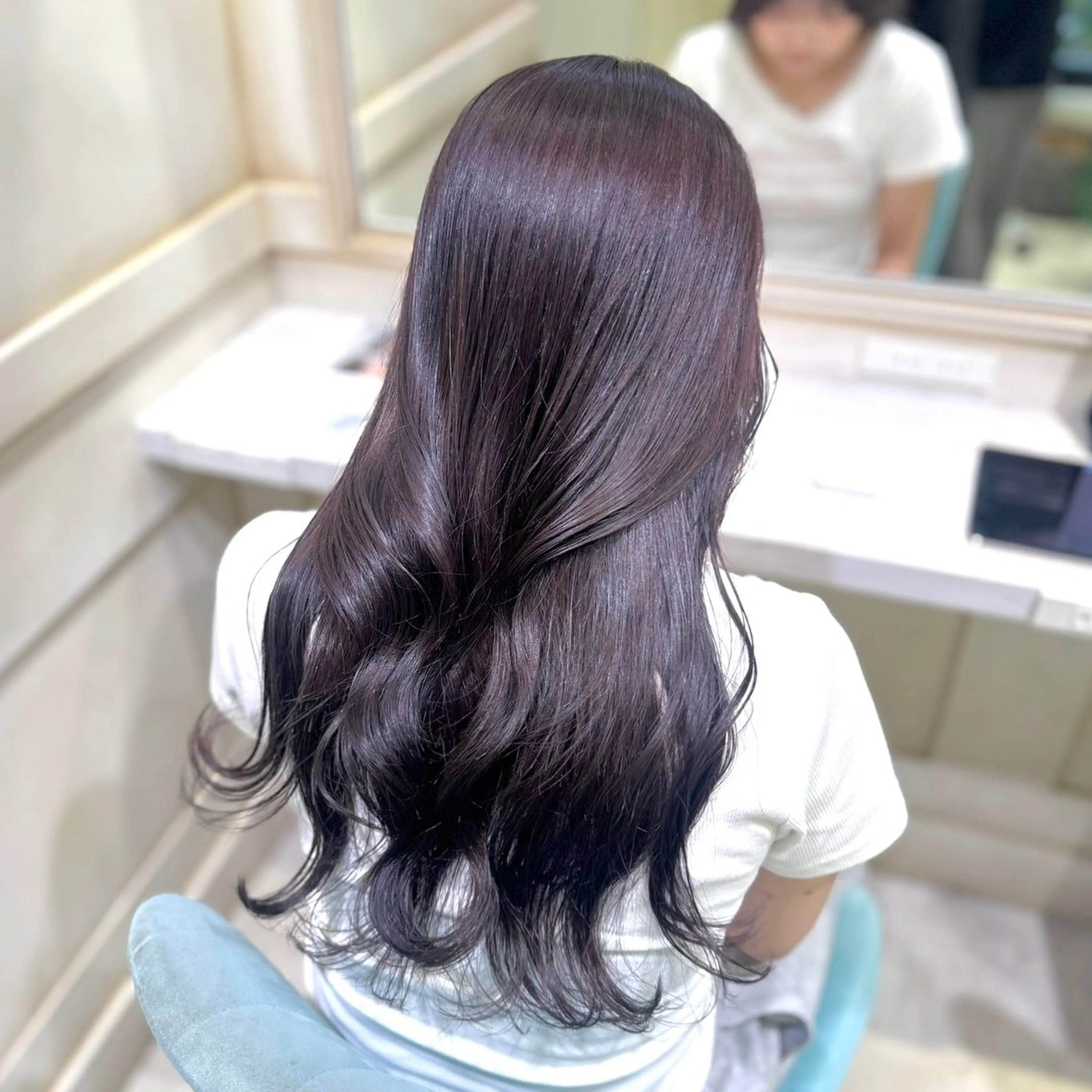 ロング カラー 透明感カラー/ ななみのヘアスタイル