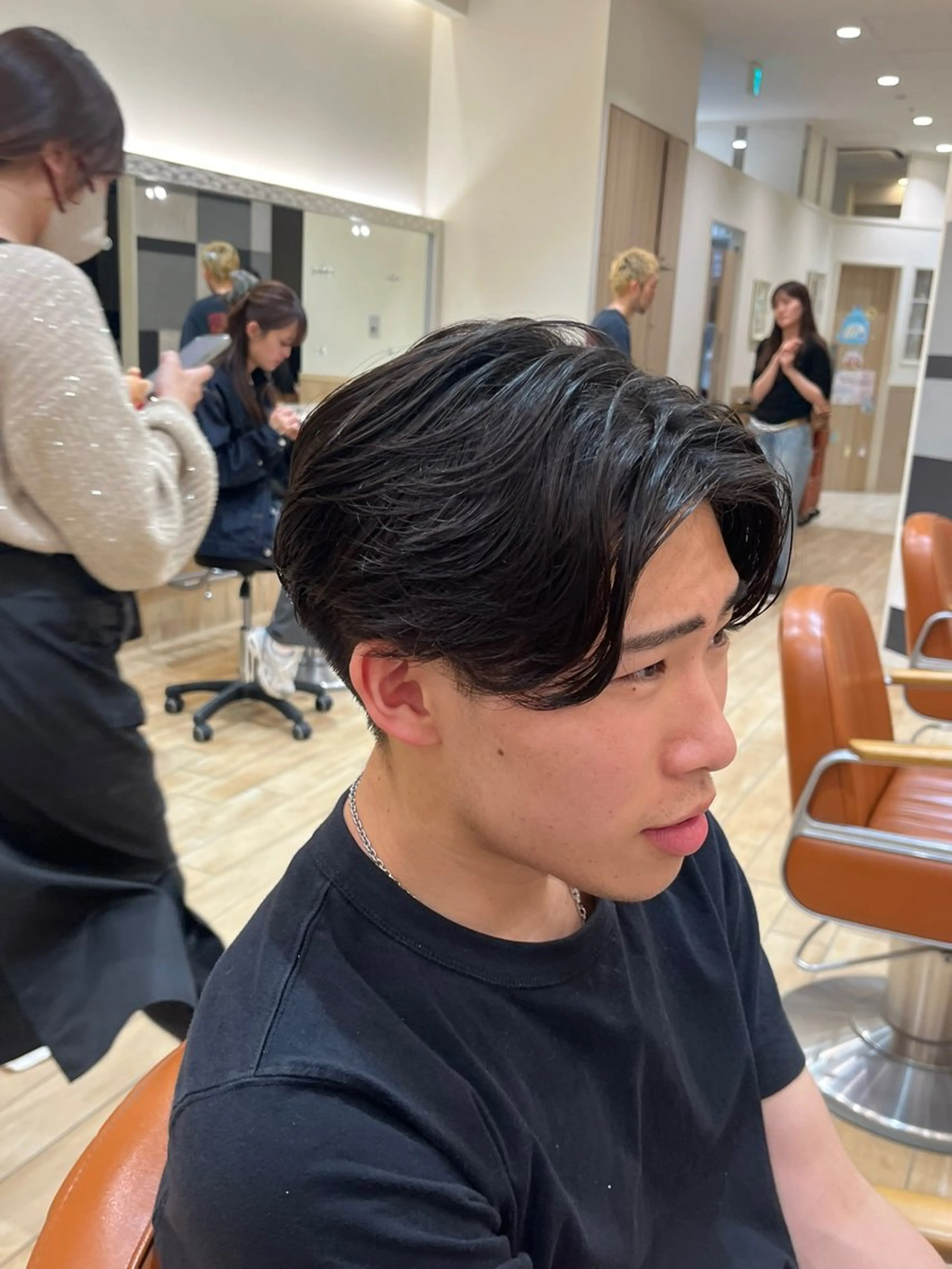 パーマ メンズ フェザーパーマ メンズパーマ パーマ 小沼 裕太のヘアスタイル