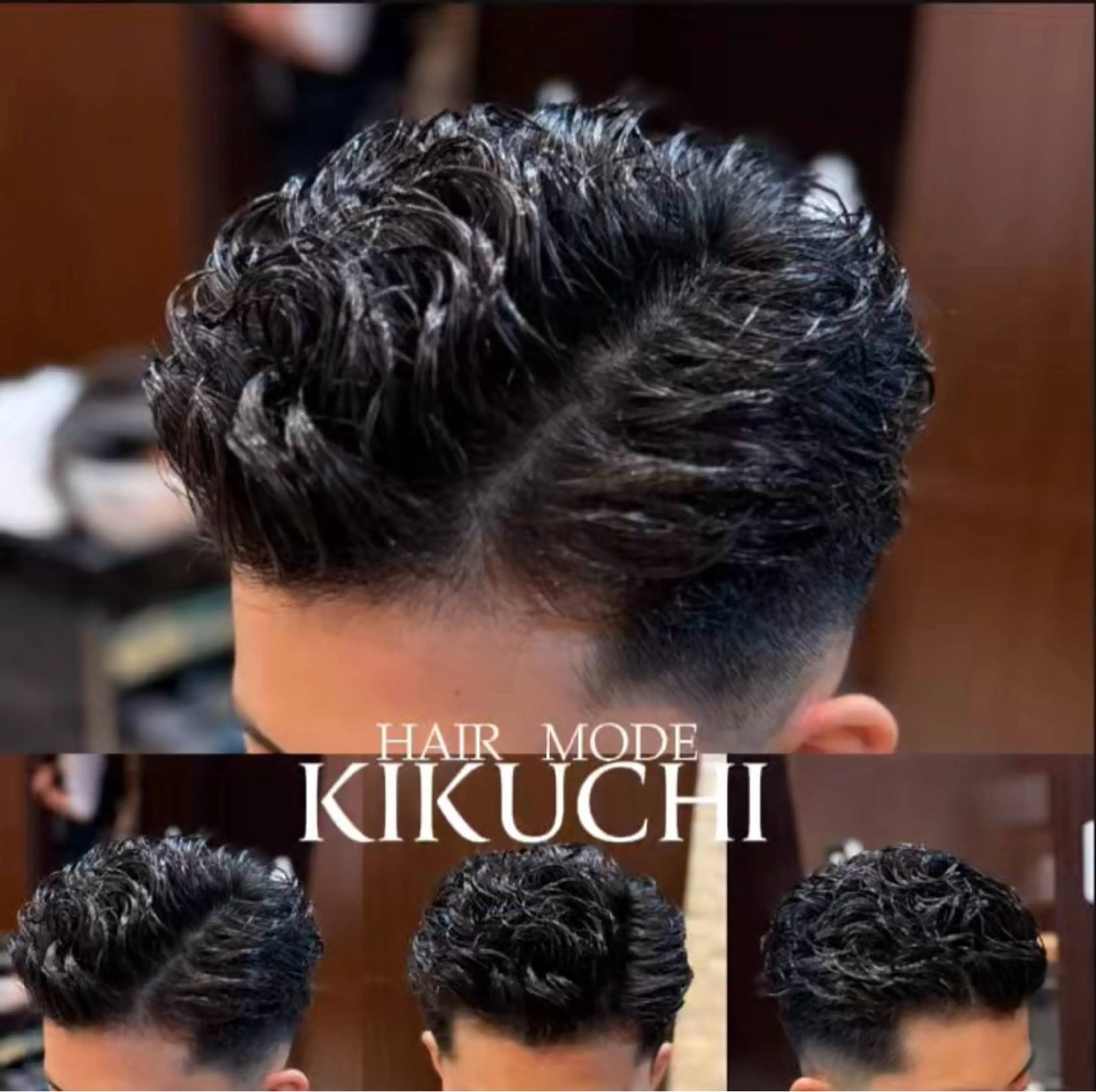 ショート カット パーマ 木下 翼のヘアスタイル