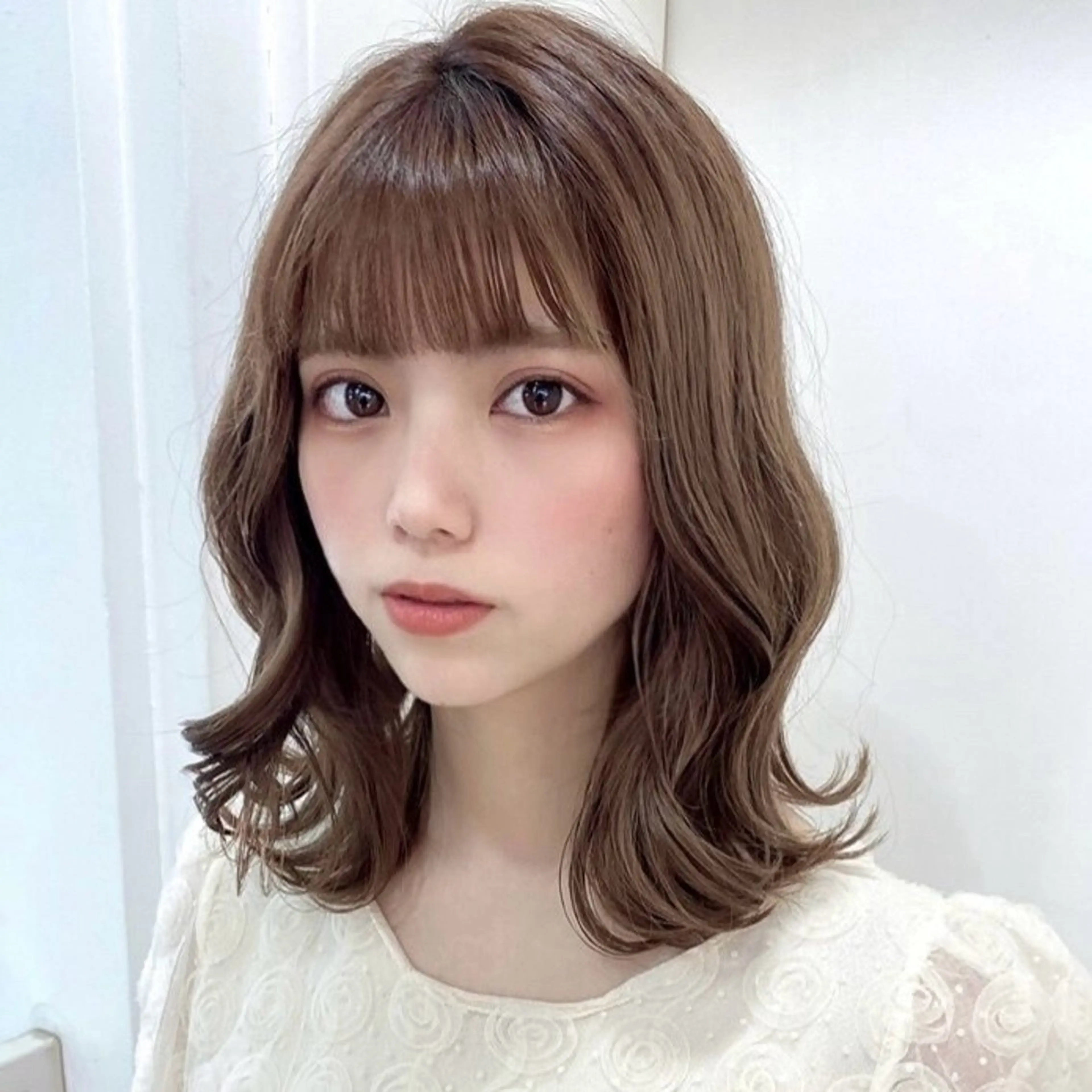 カラー ヘアカラー りな🎀暖色カラー/ ゆめかわ/マツエクのヘアスタイル