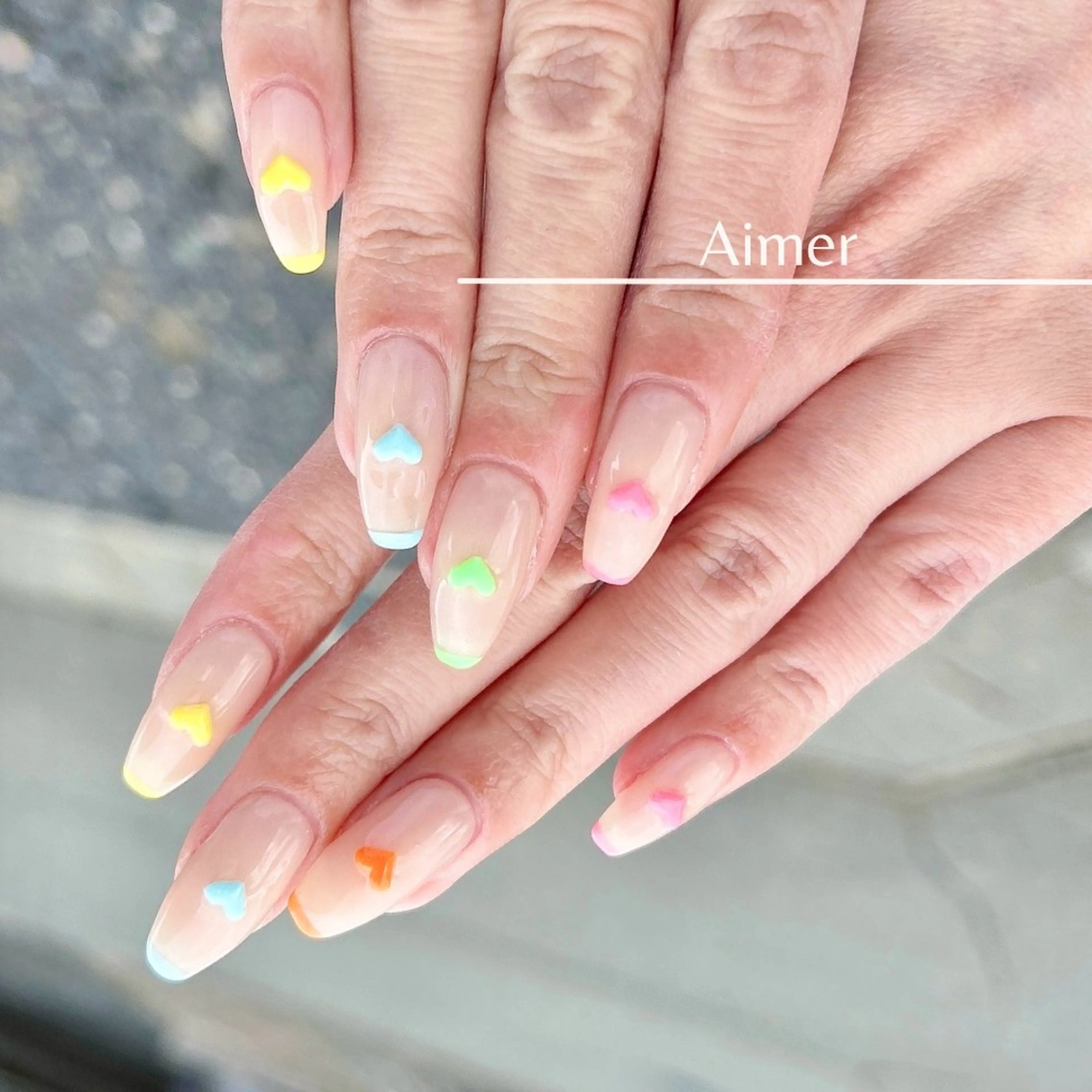 ネイル ハンドネイル nailsalon Aimerのネイルデザイン