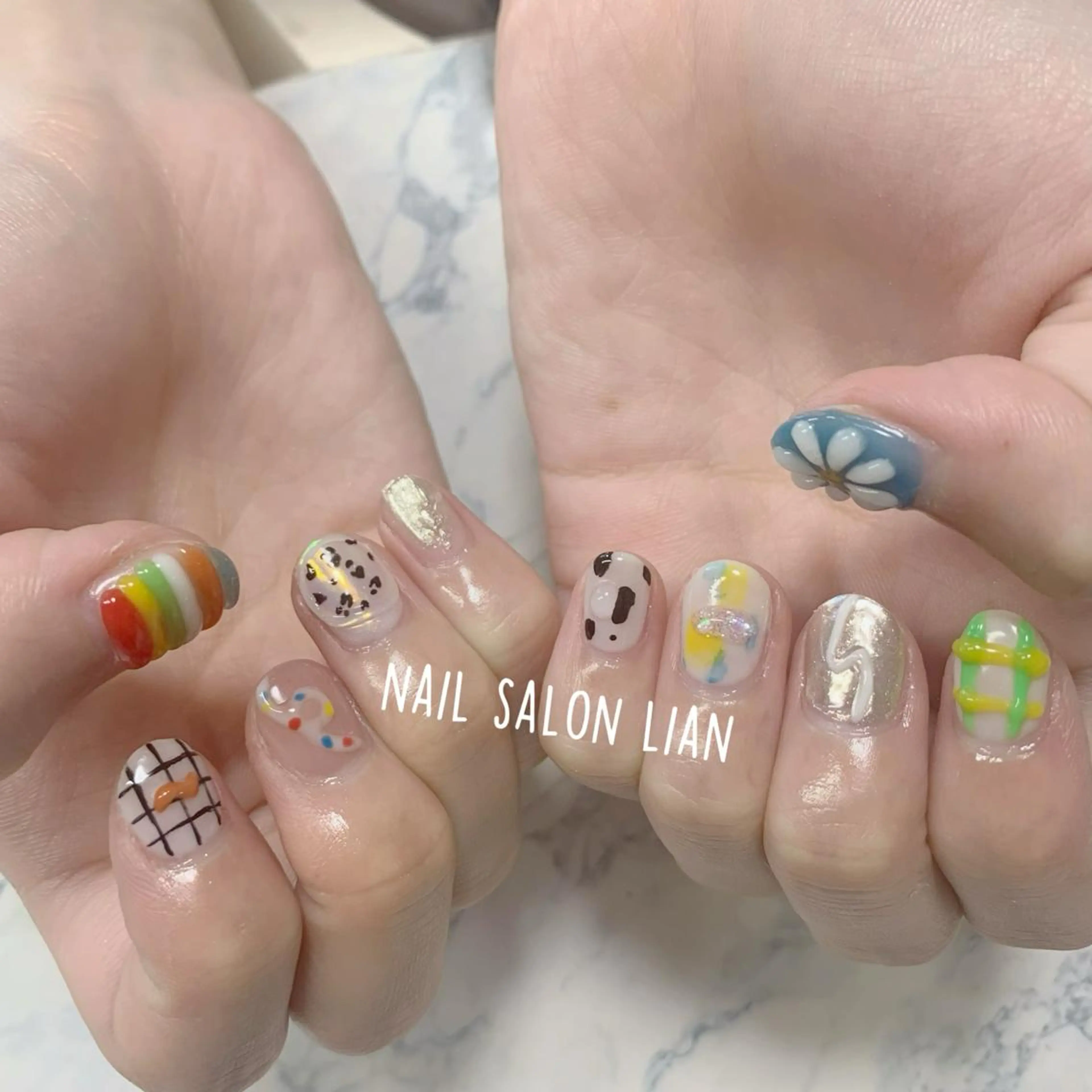 ネイル ハンドネイル NailSalon LiAnのネイルデザイン