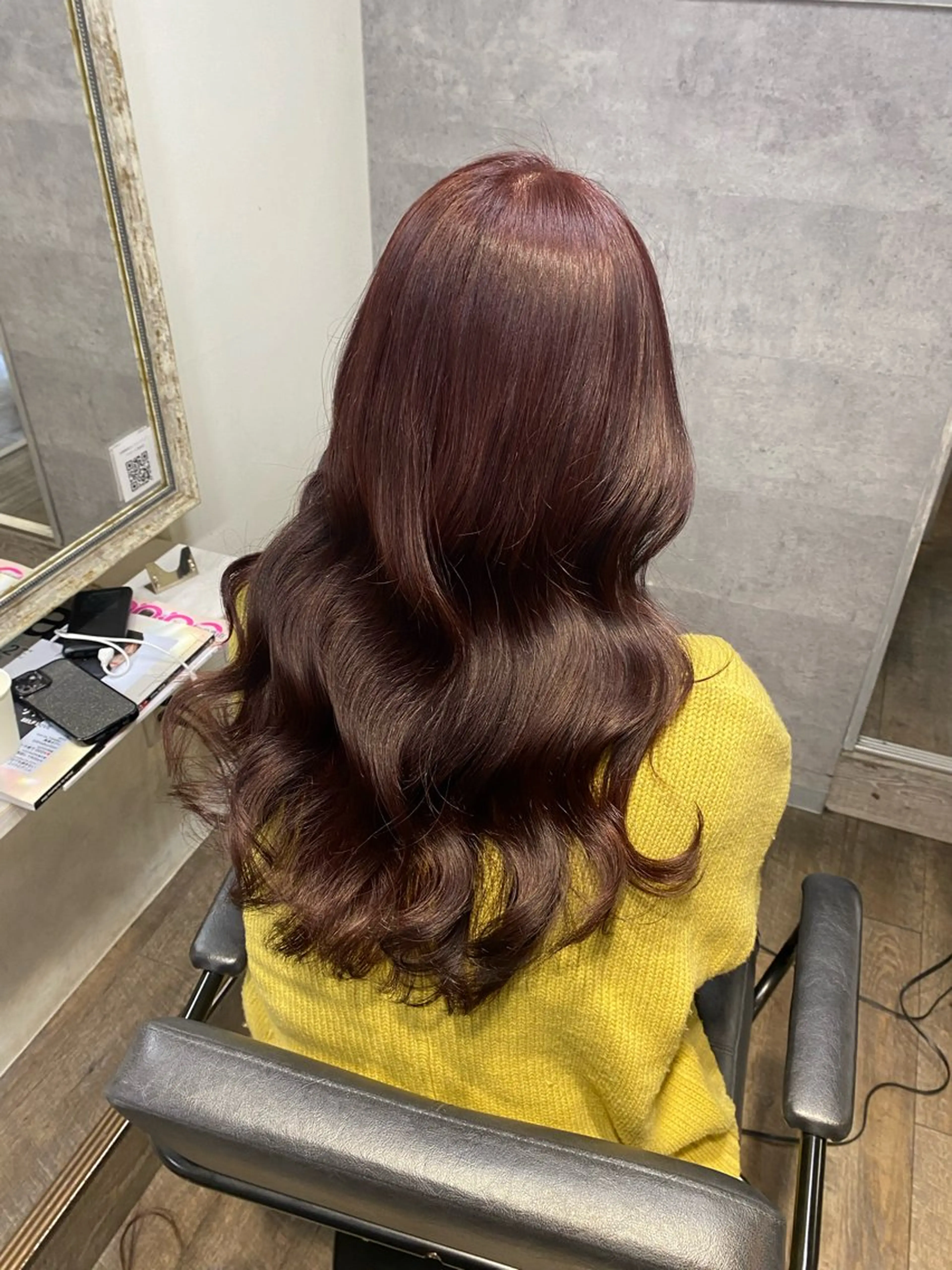 ロング カラー MIREI /韓国風 ショート/大阪美容室のヘアスタイル