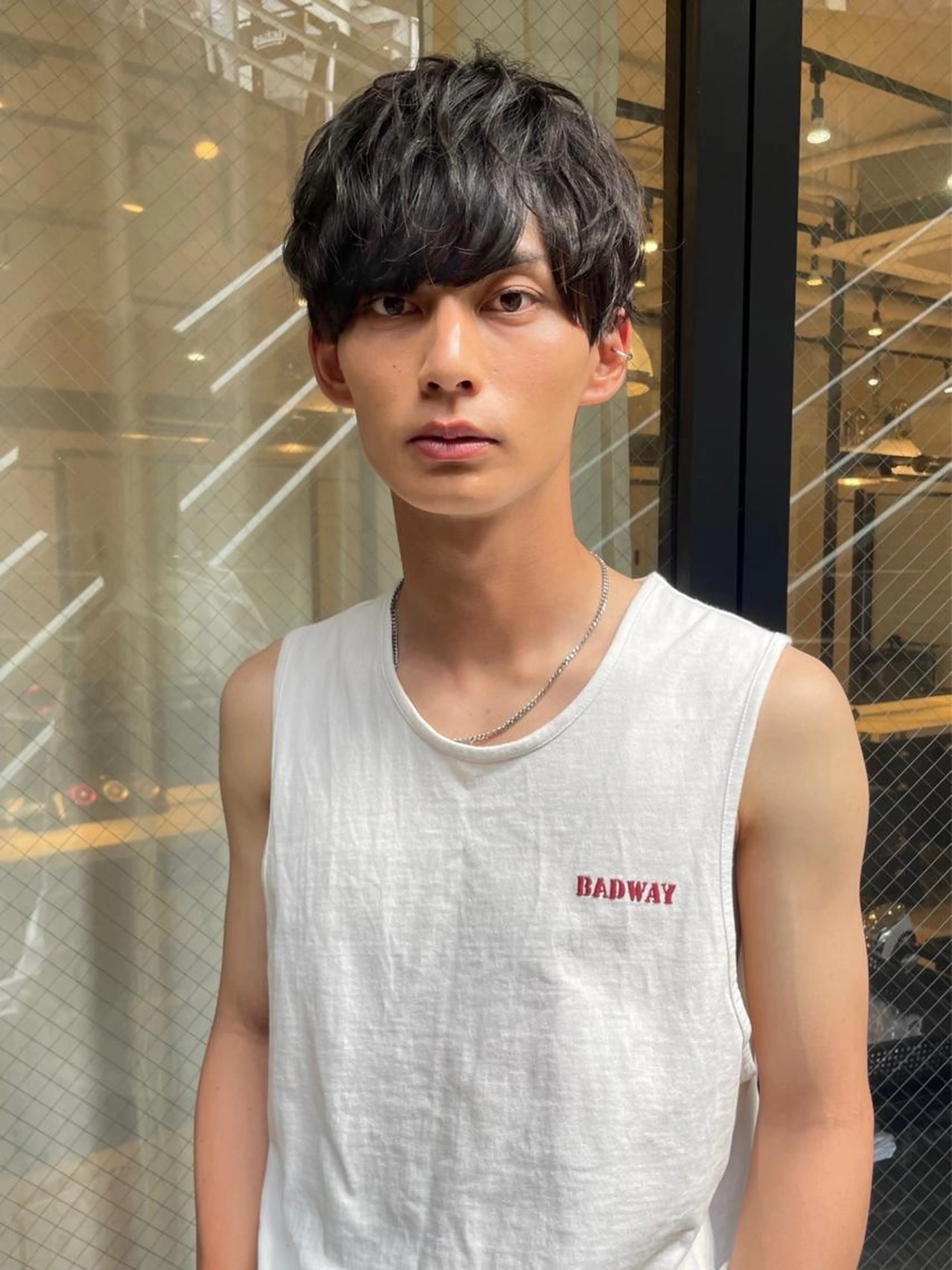 メンズカットの写真