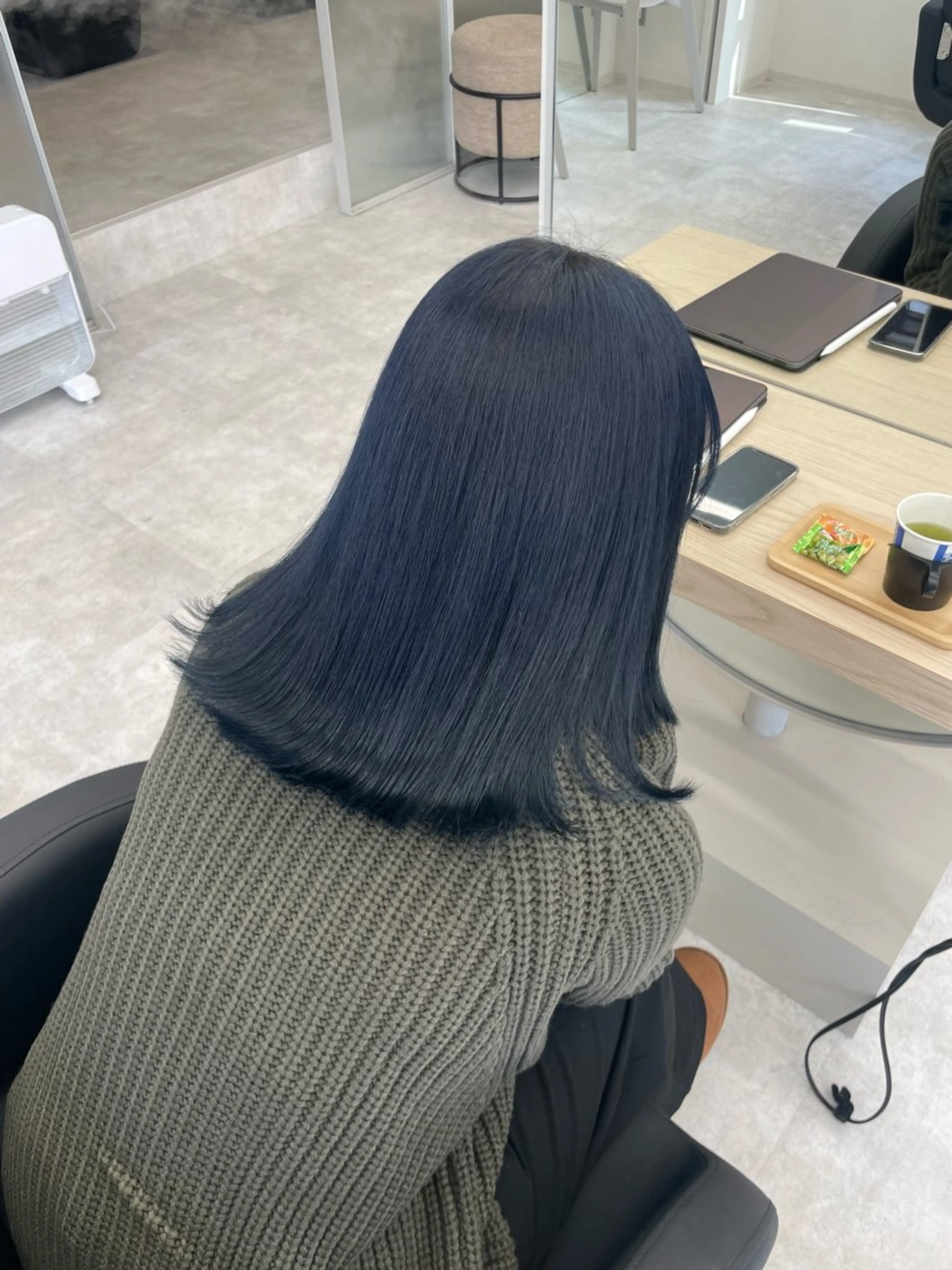 セミロング 抜け感style💎 𝑹𝑼𝑵𝑨のヘアスタイル