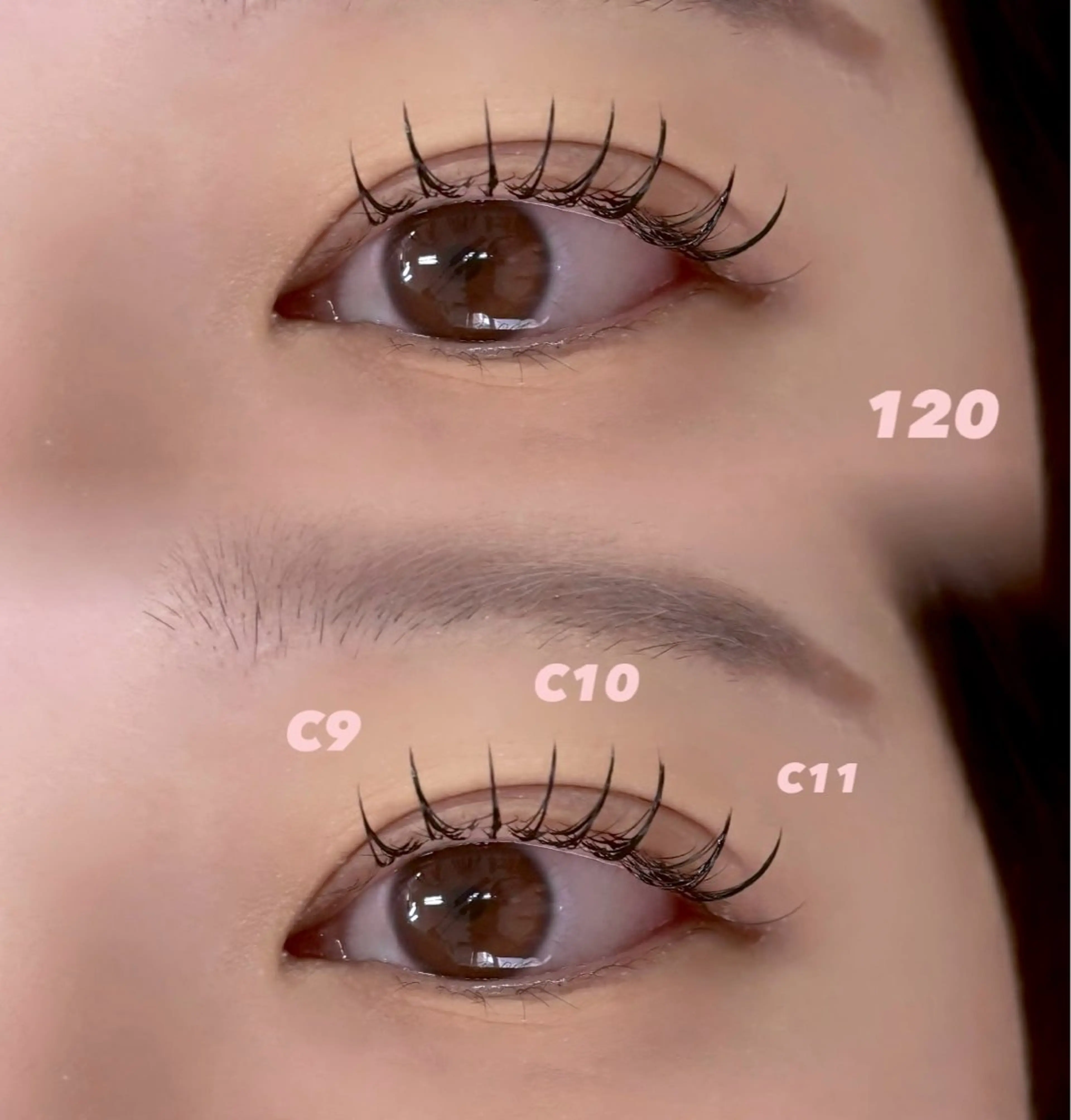 マツエク・マツパ Rin 🩷のマツエク・マツパデザイン