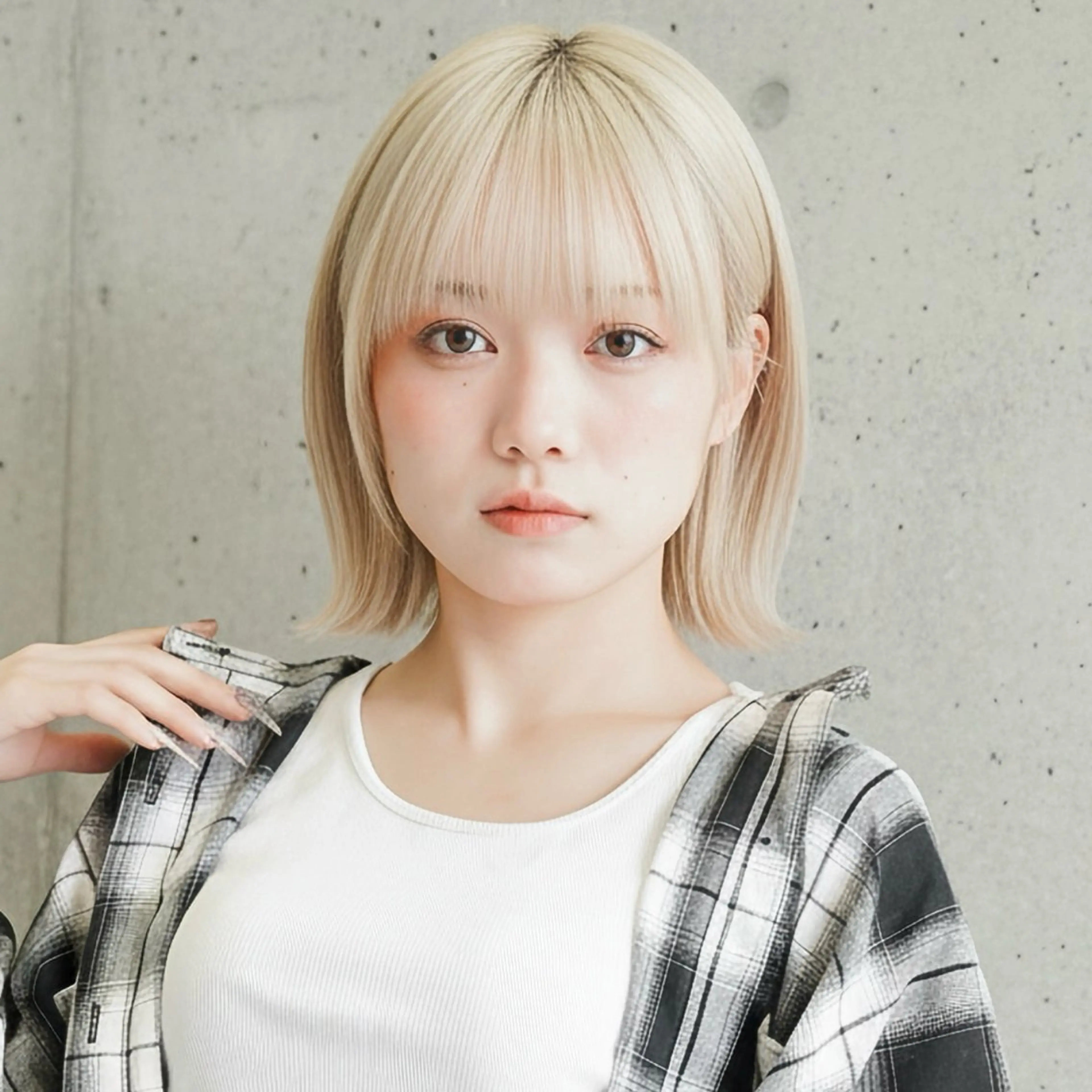 ショート カット ヘアカラー ショート〜ミディアム 喜多司のヘアスタイル