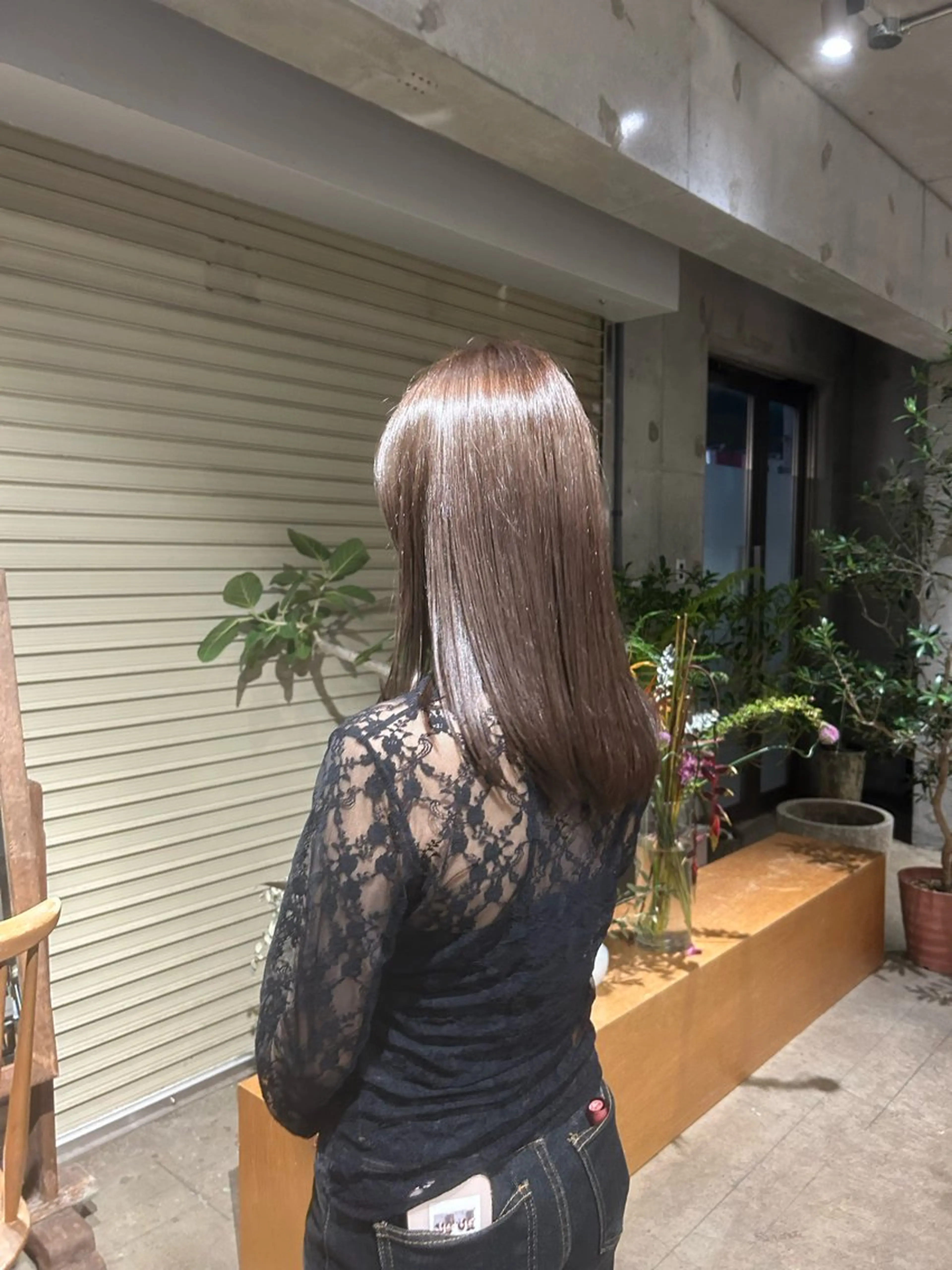ミディアム ohasi yunaのヘアスタイル