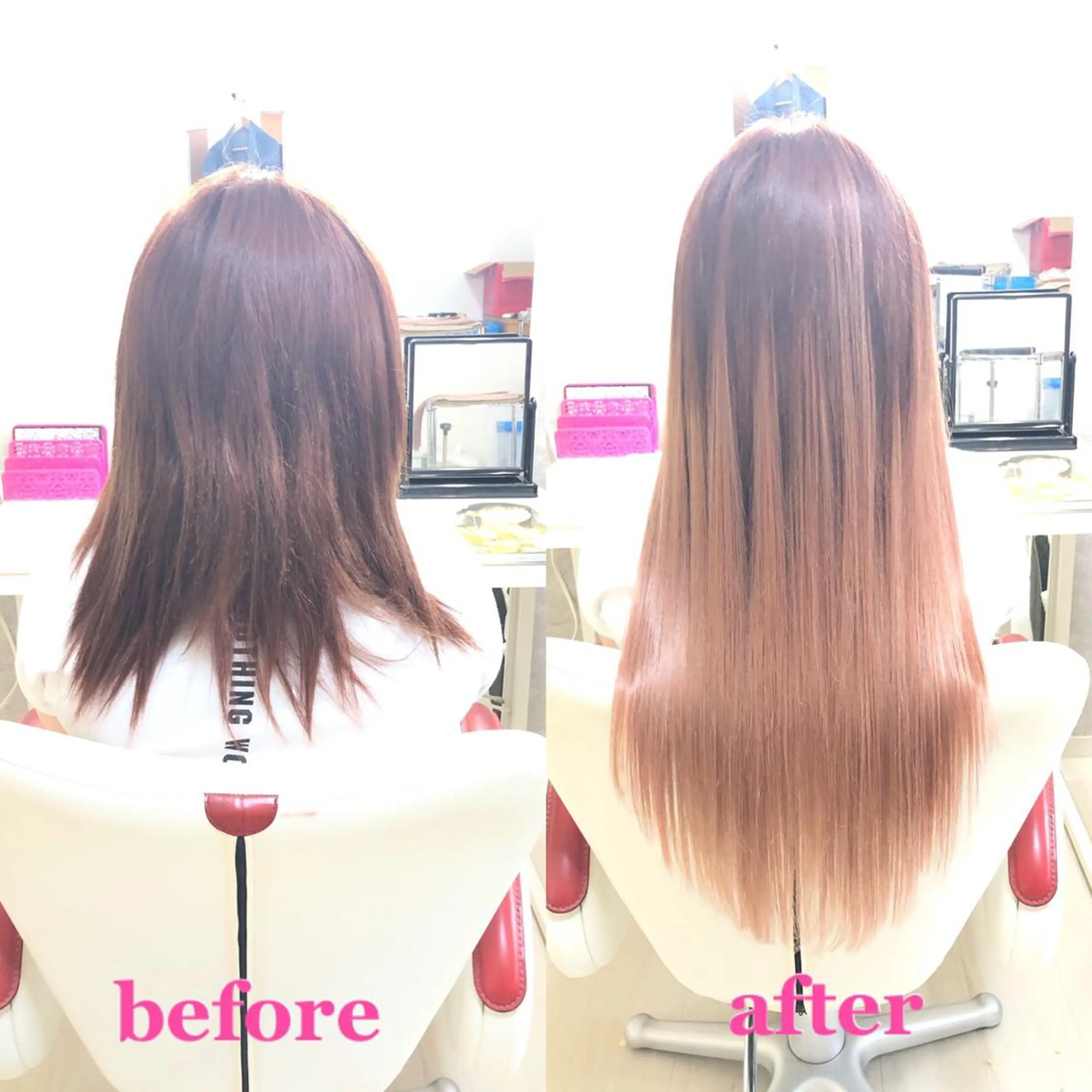 ロング エクステ 🌸ドレスアップ 心斎橋店🌸のヘアスタイル