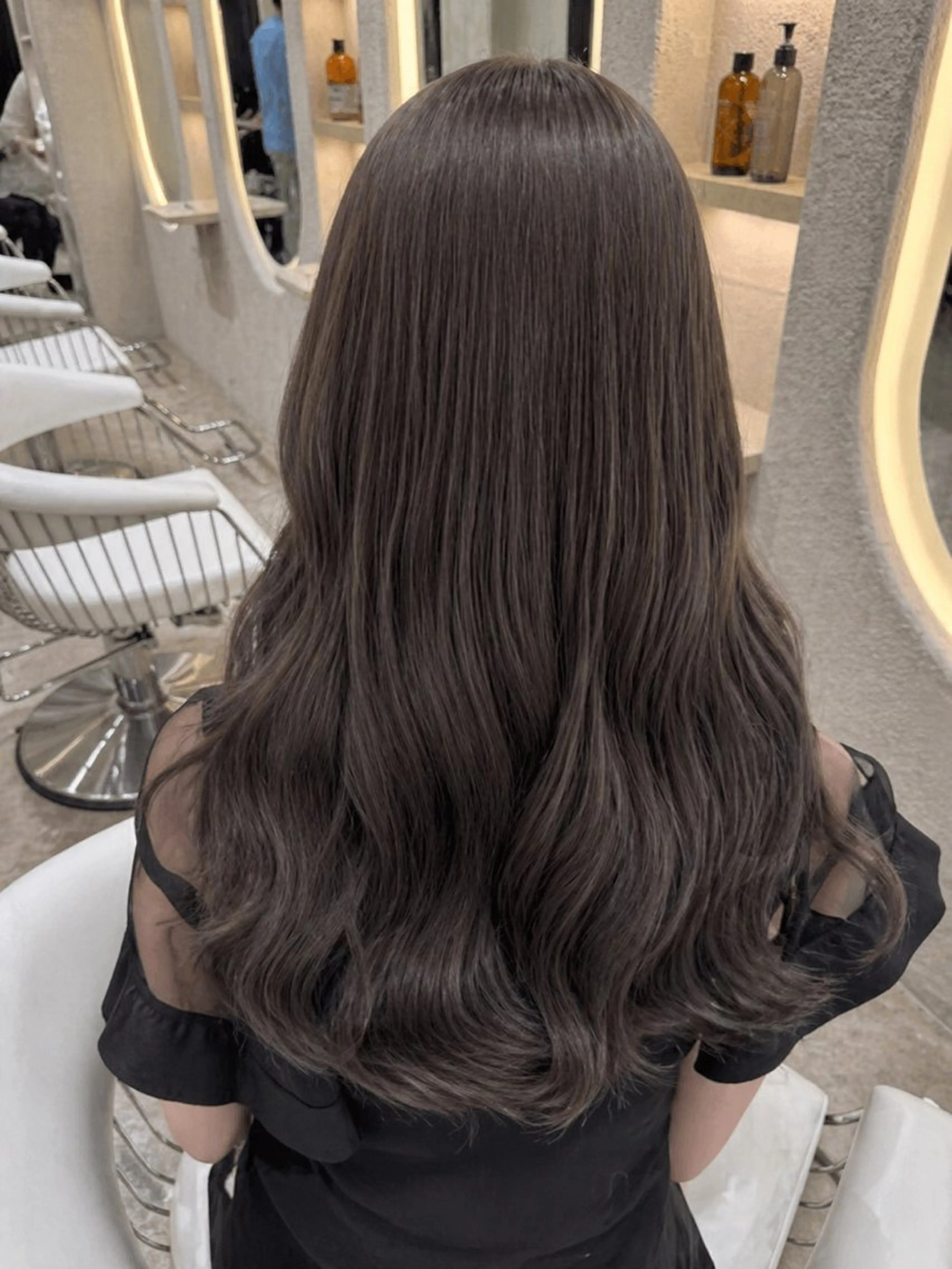 🤍グレイカラー（白髪染め）🤍➕内部補修トリートメント✨の写真