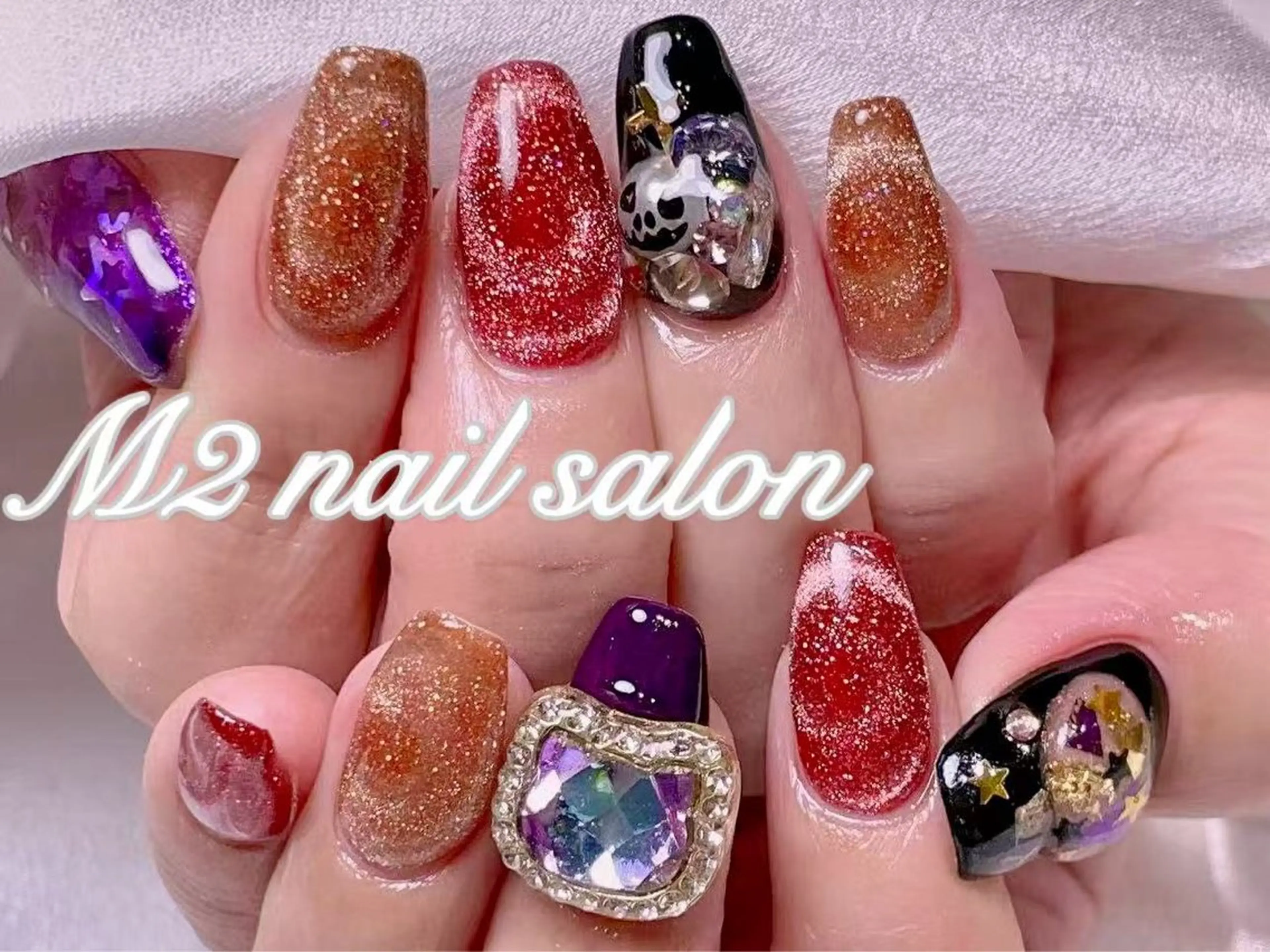 ネイル ハンドネイル エムズ エムズのマツエク・マツパデザイン