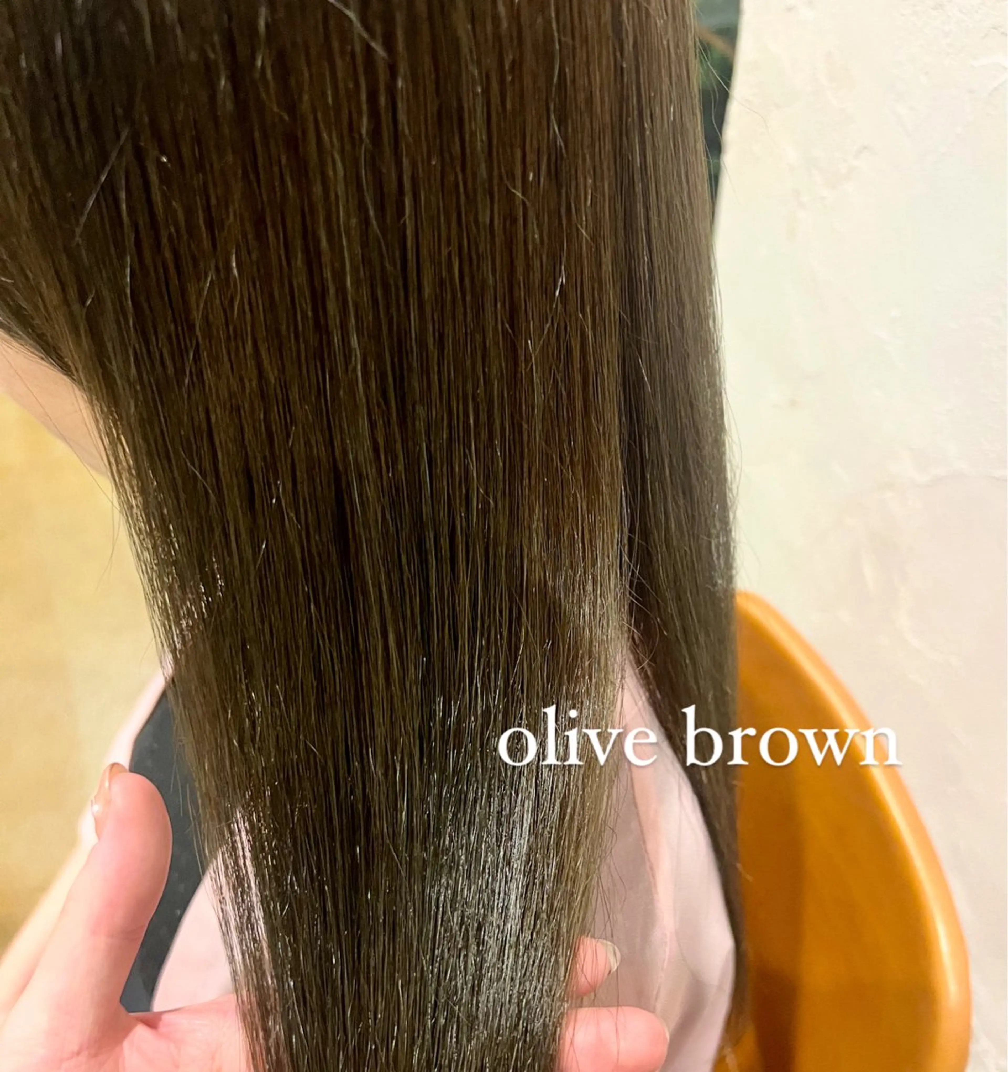 ロング カラー カット ヘアカラー 横井 柚花のヘアスタイル