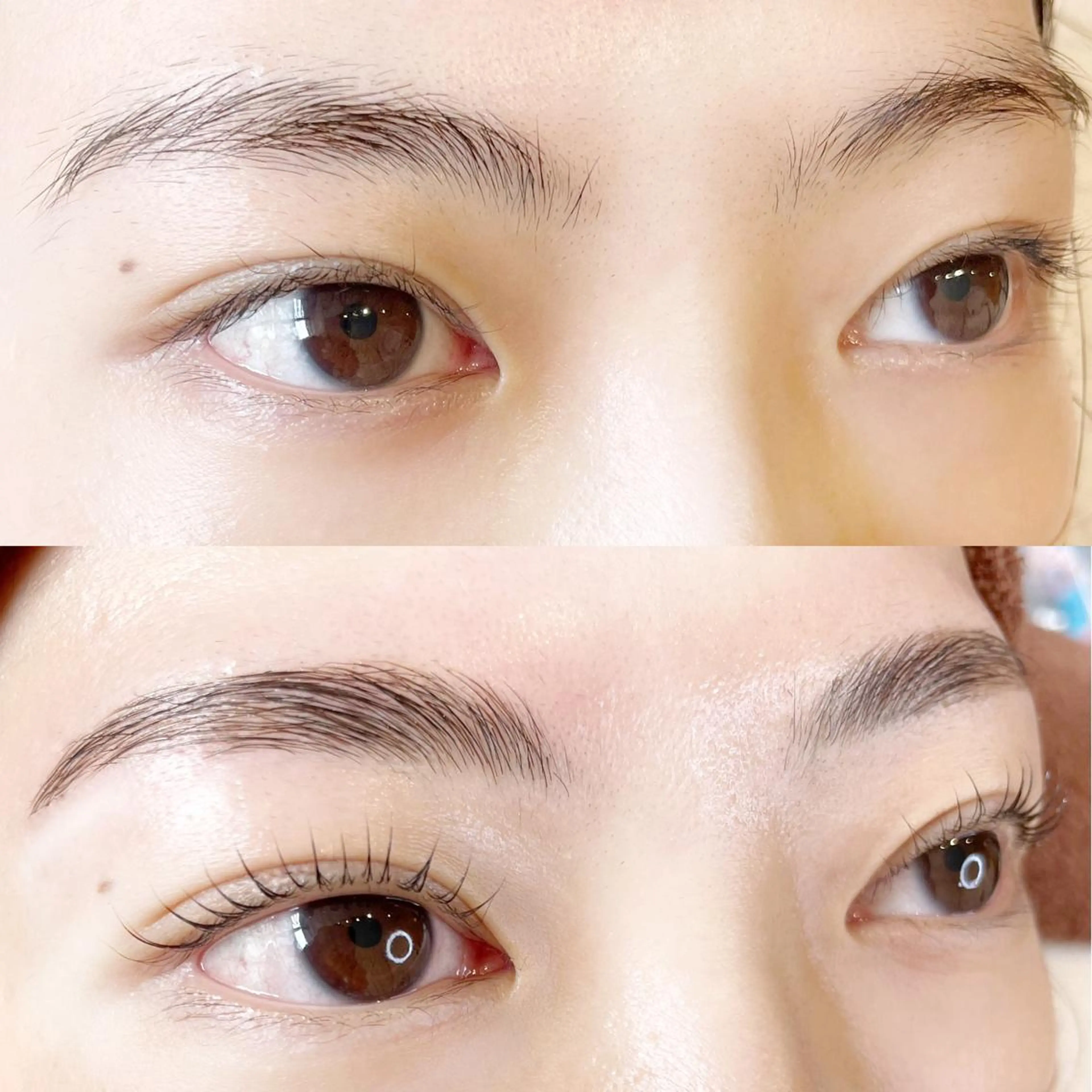 パリジェンヌ、ハリウッドブロウリフトのセットメニューの写真