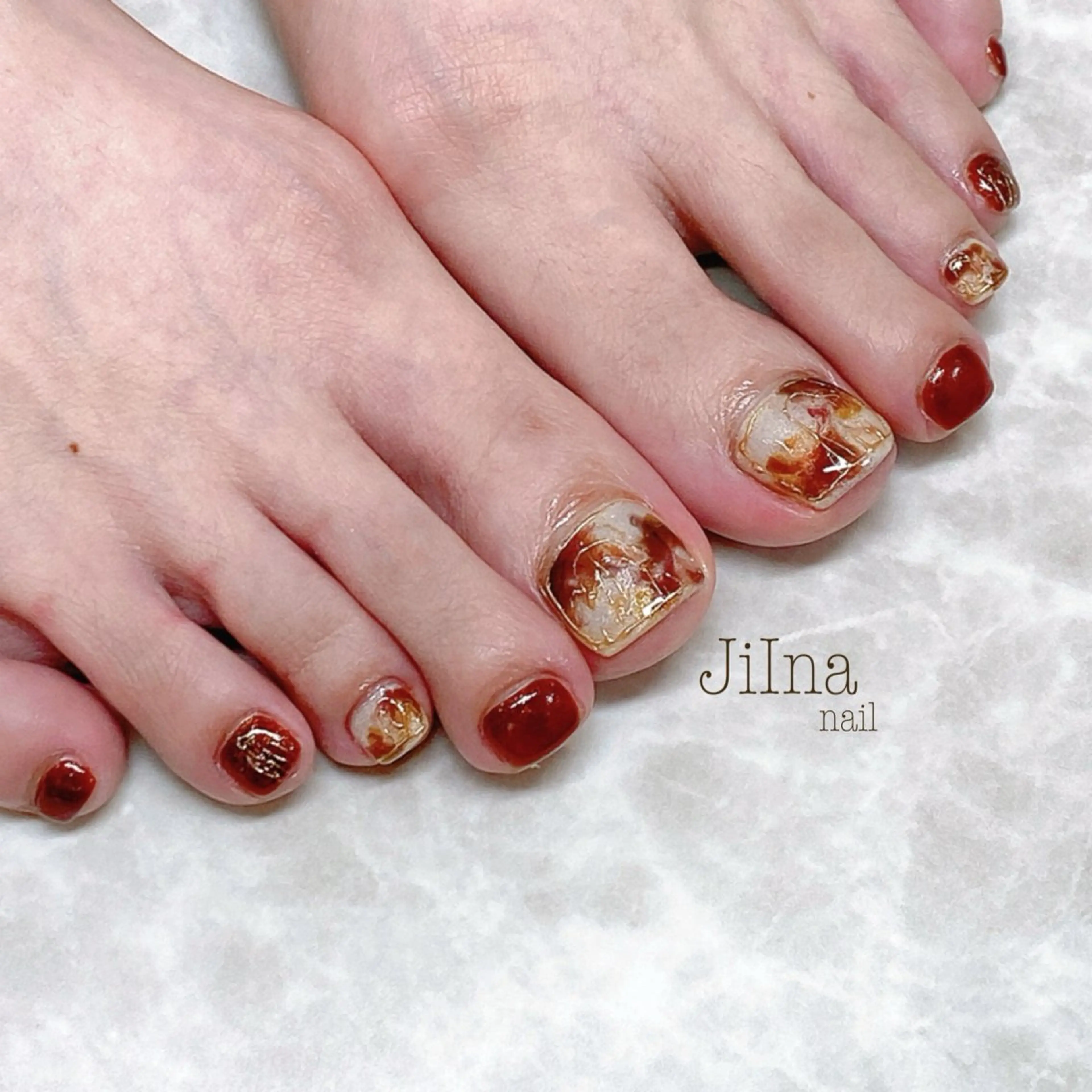 ネイル 持ち込み JiIna nailのネイルデザイン