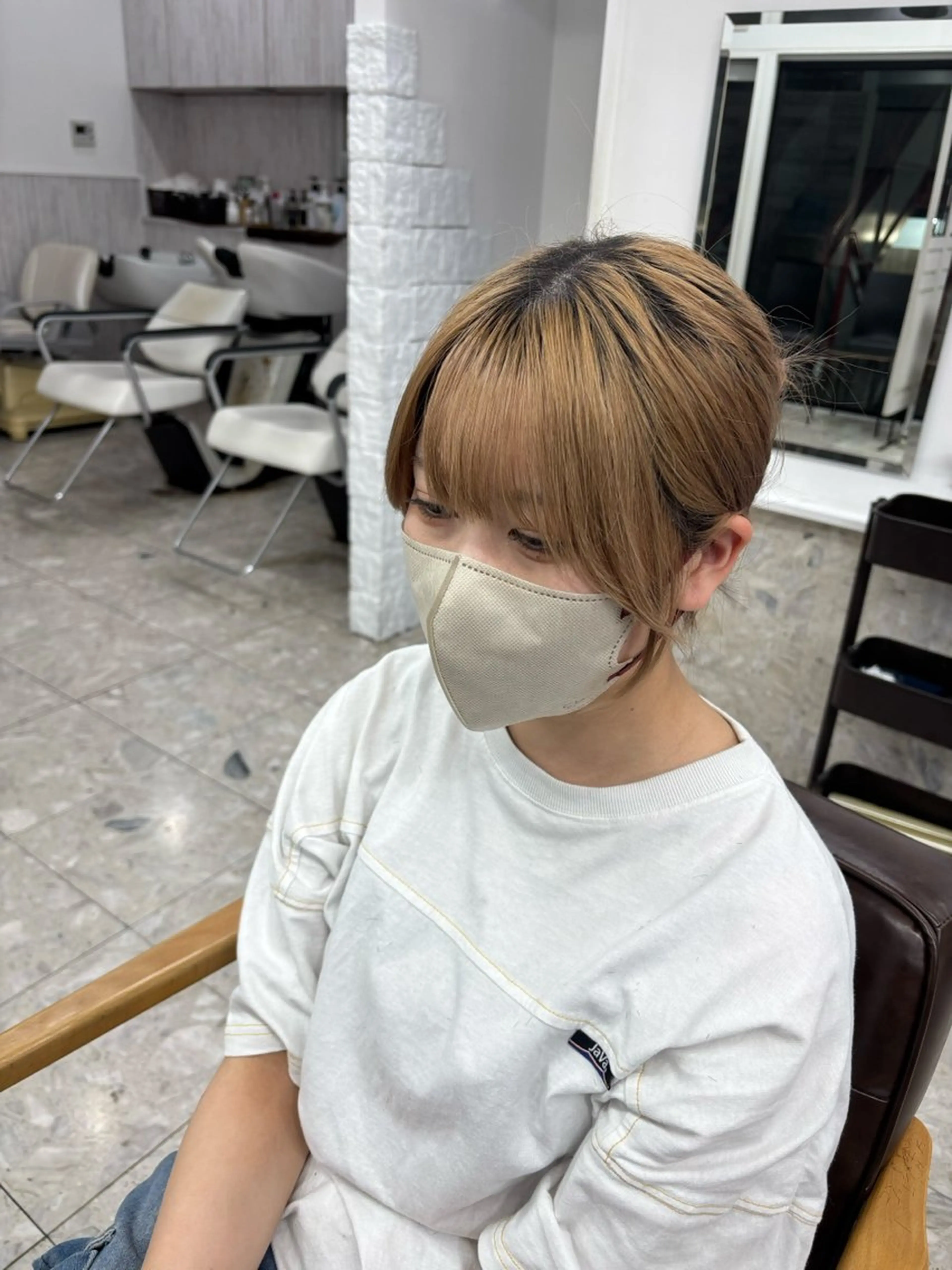 🩵期間限定🩵前髪➕顔まわりカットの写真
