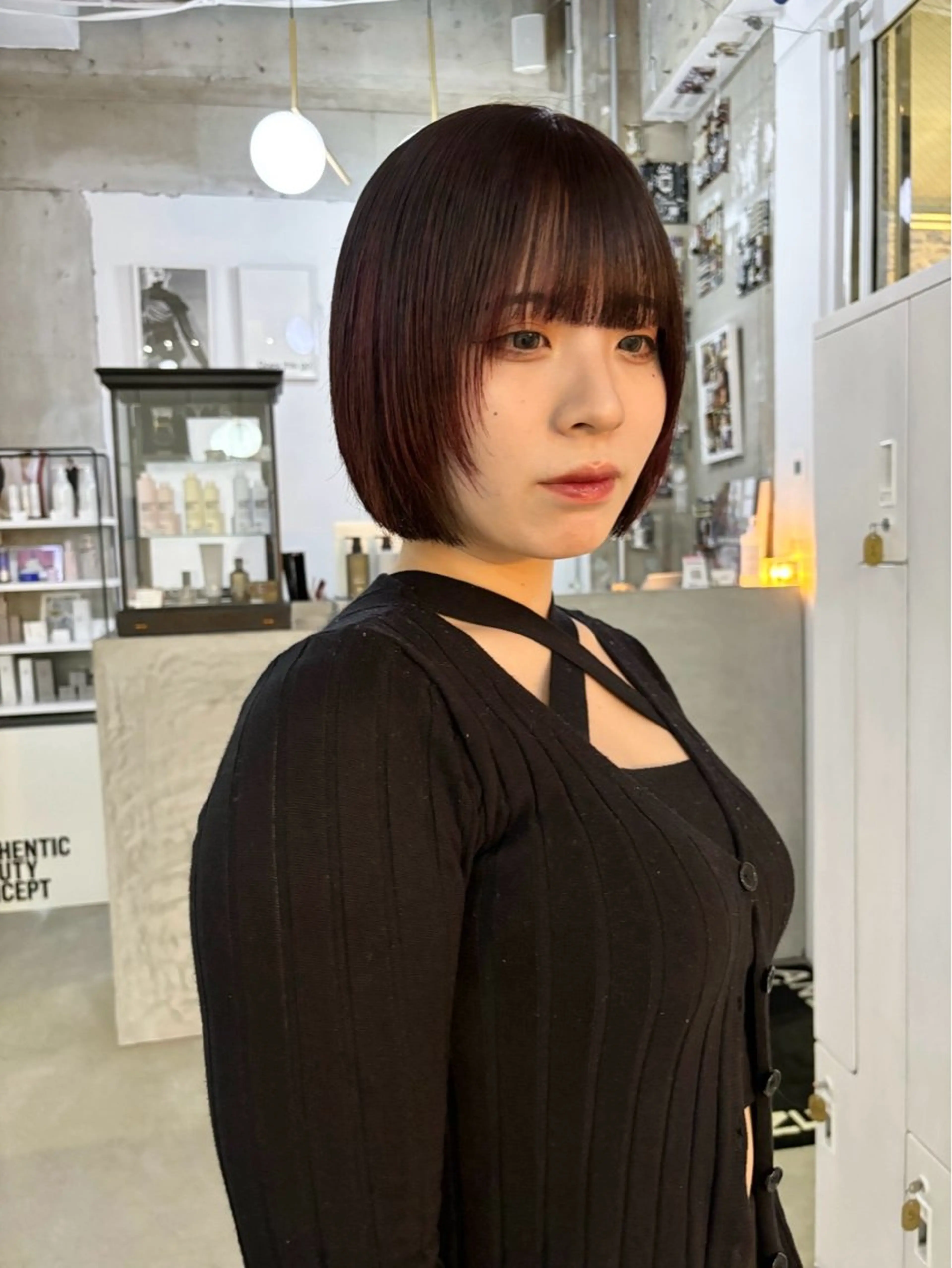 ショート カラー 杉水 葉月のヘアスタイル