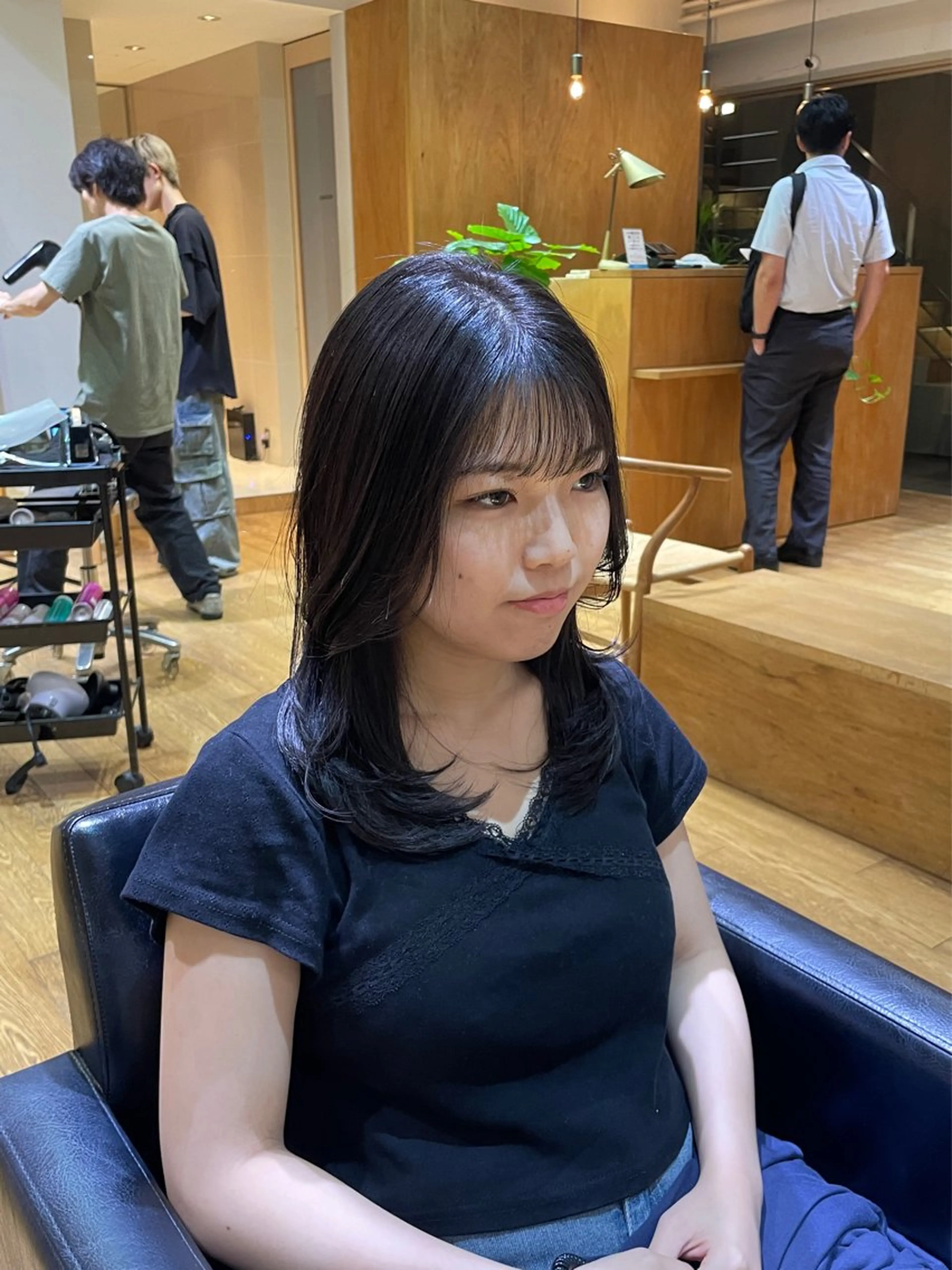 カラー 縮毛矯正 カット ヘアカラー トリートメント 縮毛矯正/レイヤー 🌙児玉光瑠のヘアスタイル