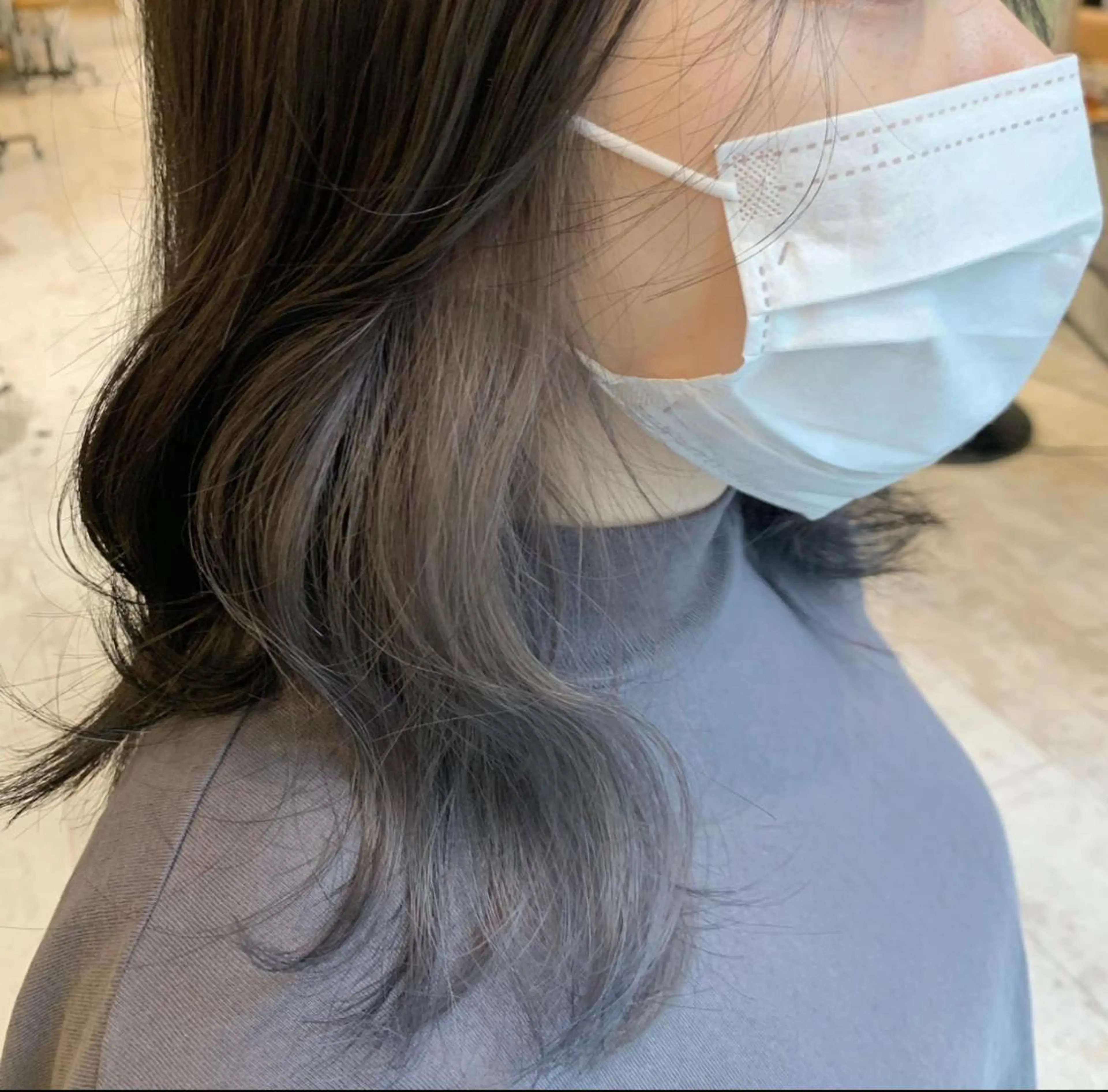 カラー ヤマダ サクラのヘアスタイル