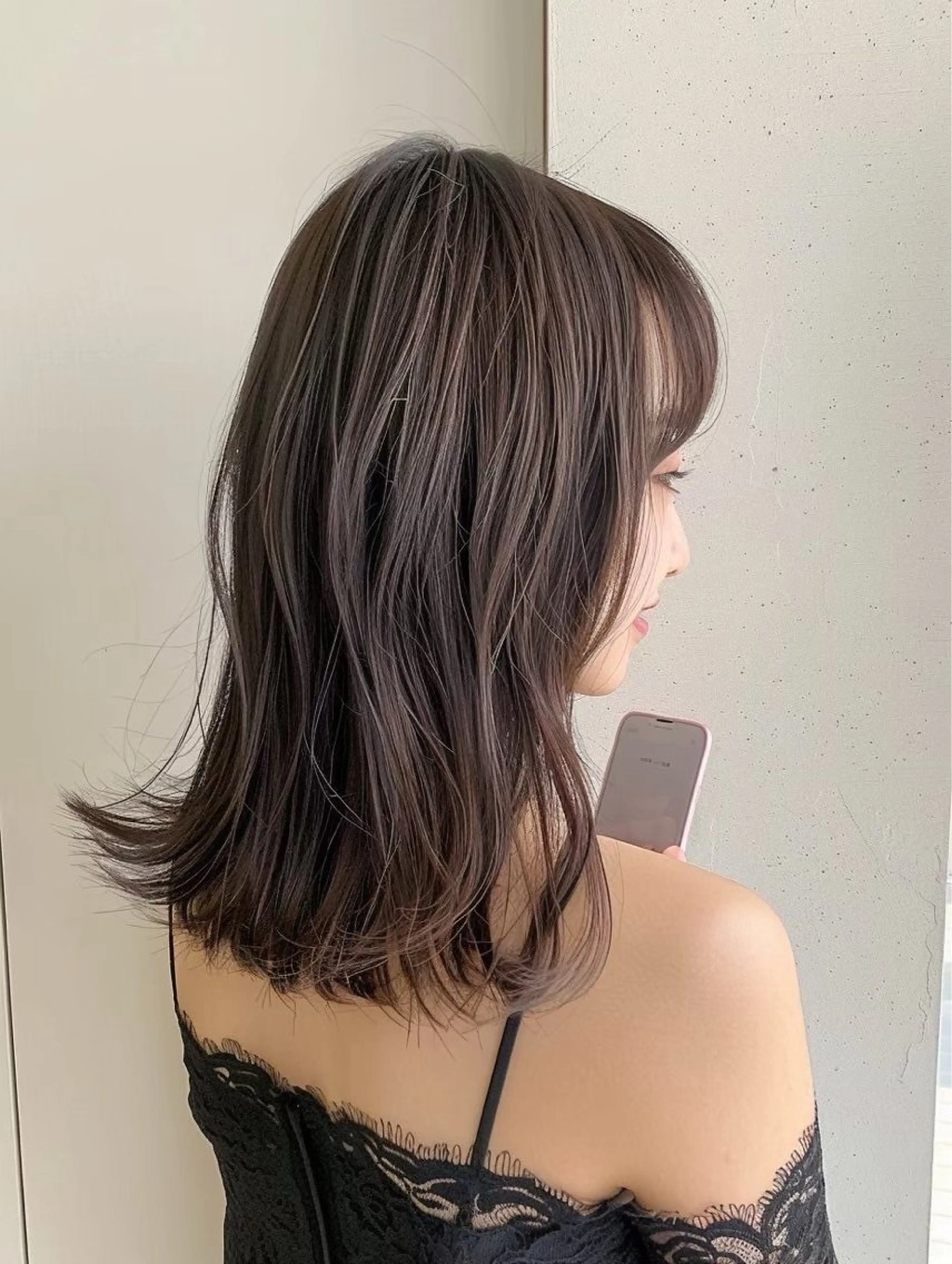 【4月限定】ワンカラー➕カット➕オージュアトリートメント‪·͜· ❤︎‬の写真